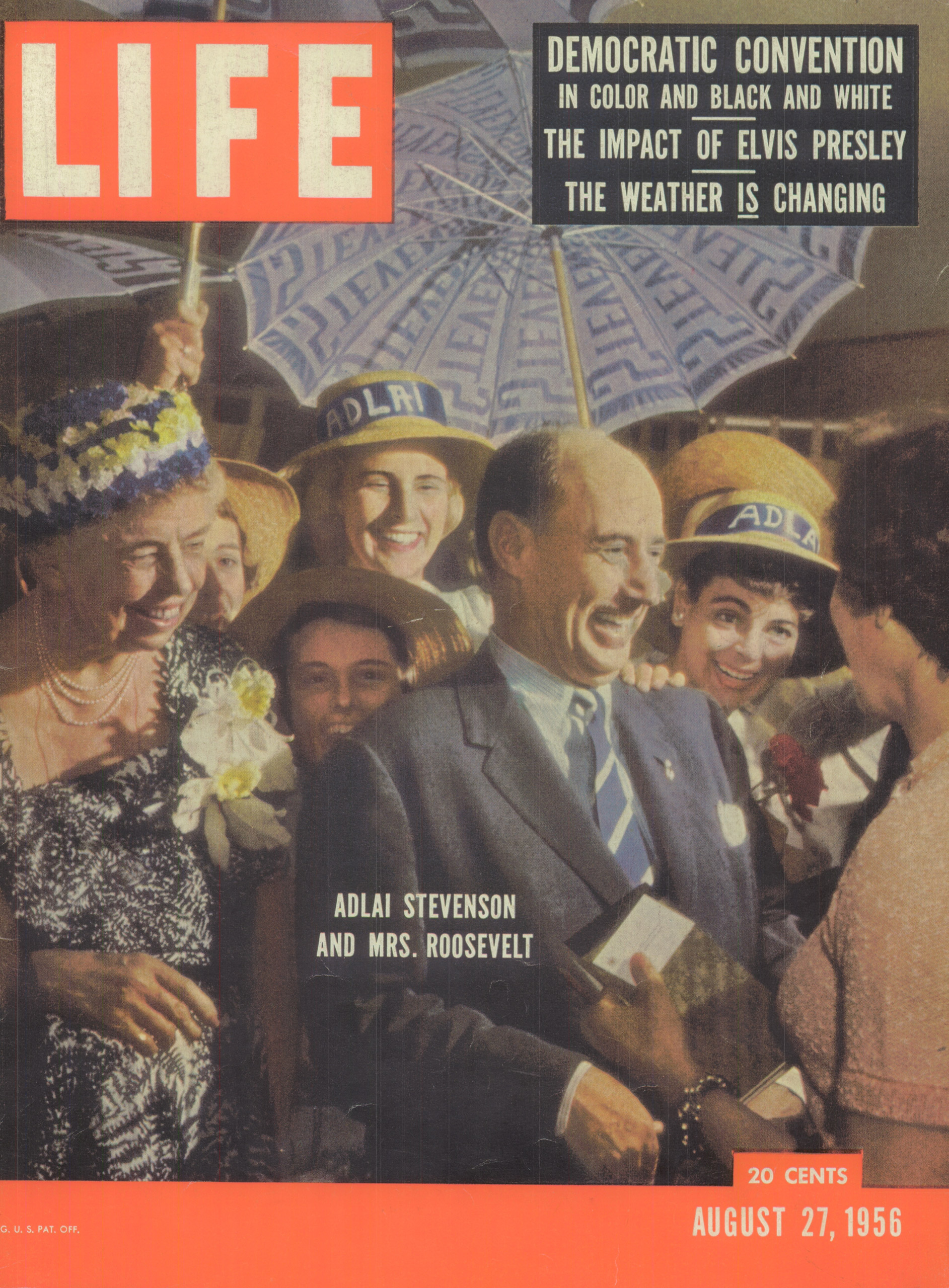 Aug. 27, 1956 cover of LIFE magazine.