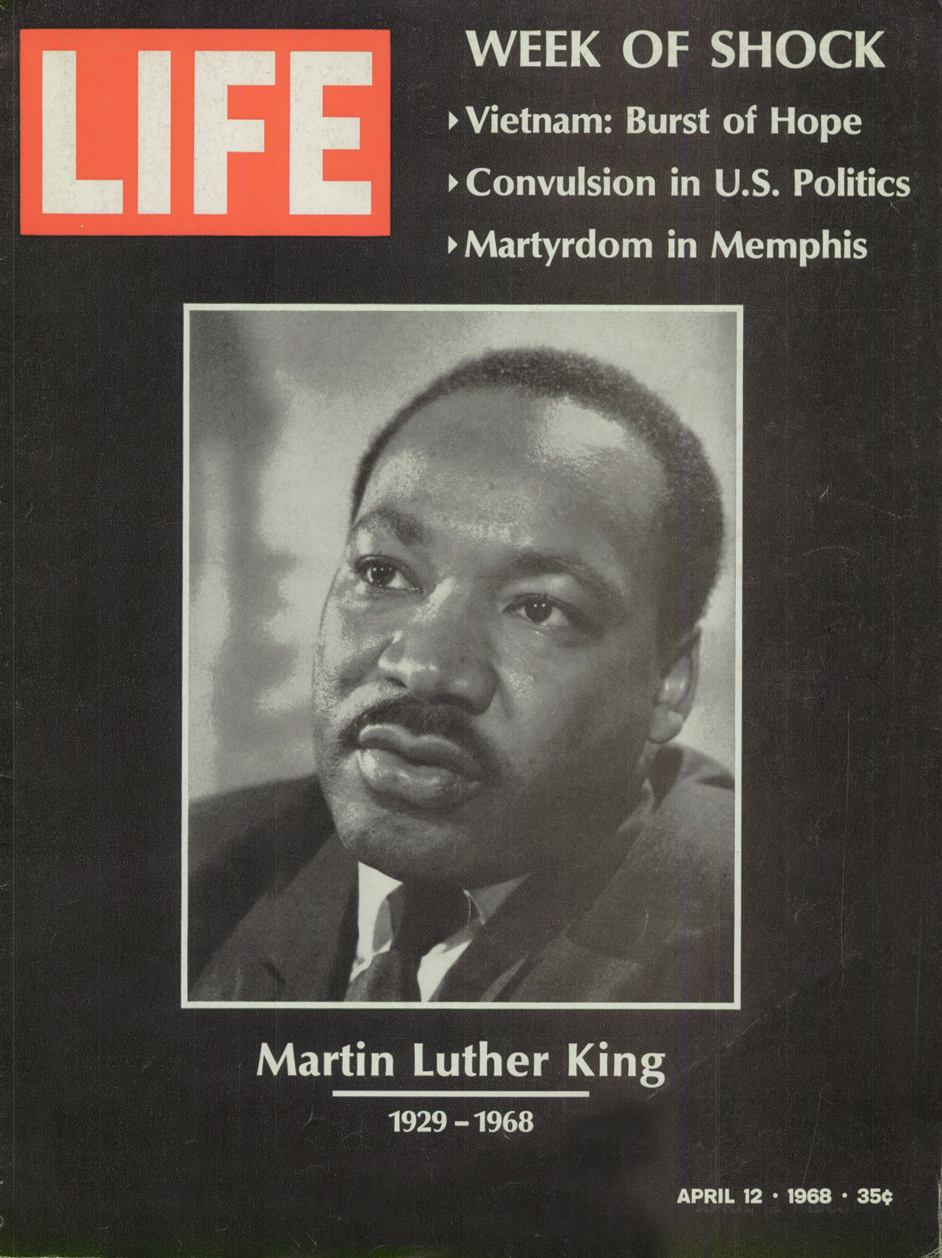 Apr. 12, 1968 cover of LIFE magazine.