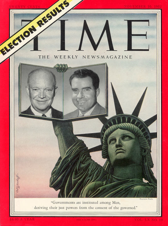 The 1952 Election Special cover of TIME
