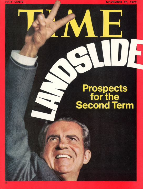 The 1972 Election Special cover of TIME