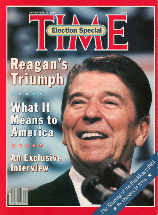 The 1984 Election Special cover of TIME