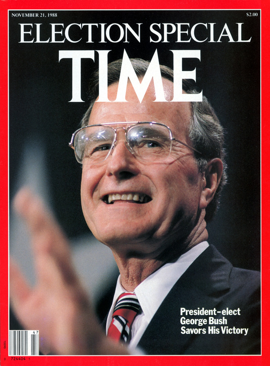 The 1988 Election Special cover of TIME