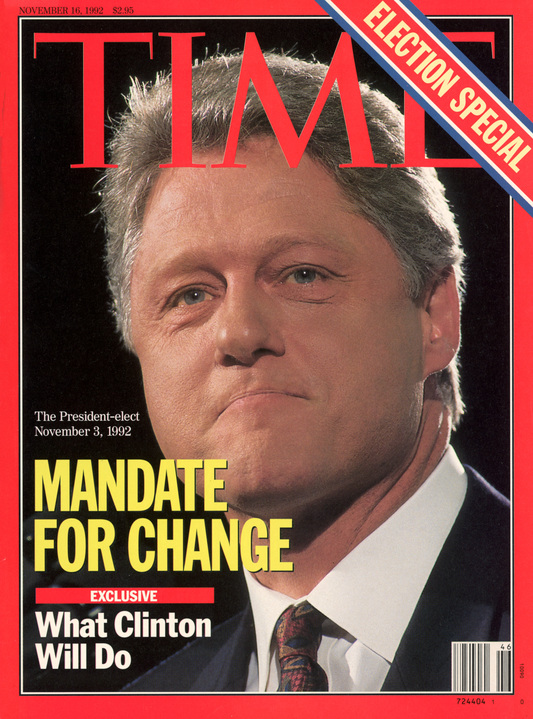 The 1992 Election Special cover of TIME