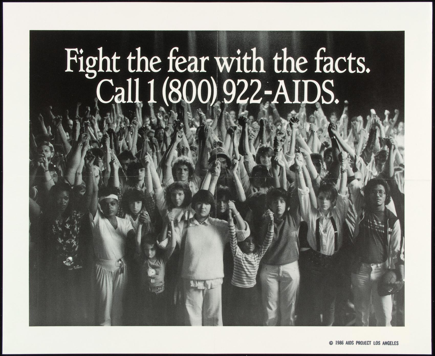 1986 AIDS Education Poster - Facts