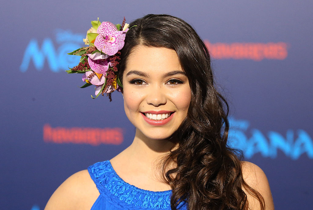 HOLLYWOOD, CA - NOVEMBER 14:  Auli'i Cravalho arrives at the AFI FEST 2016 presented by Audi - world premiere of Disney's "Moana" held at the El Capitan Theatre on November 14, 2016 in Hollywood, California.  (Photo by Michael Tran/FilmMagic) (Michael Tran—FilmMagic/Getty Images)