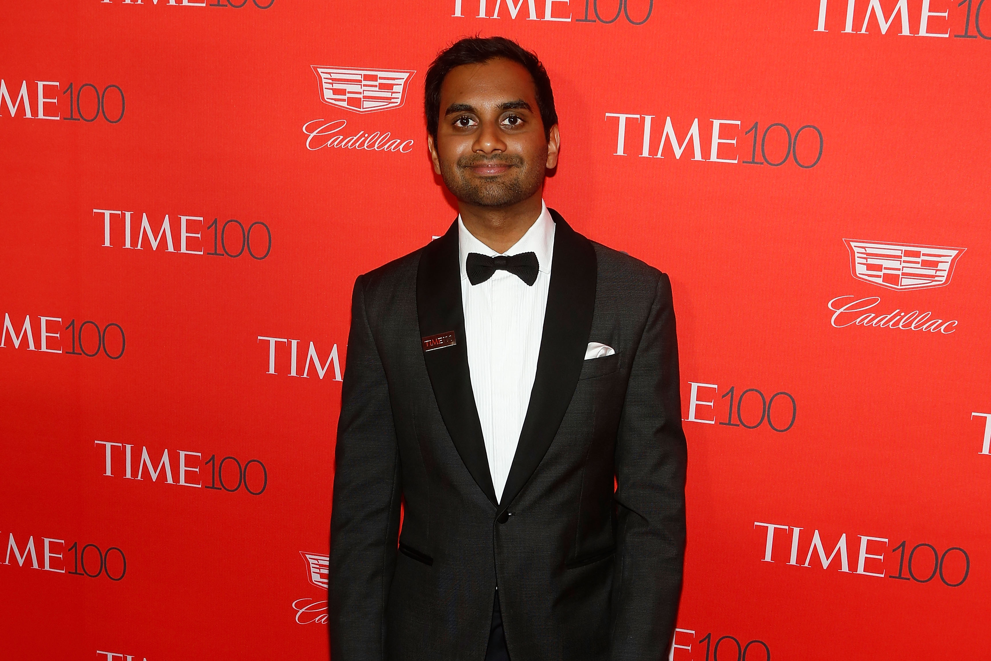 Comedian Aziz Ansari attends the 2016 Time 100 Gala at Lincoln Center on April 26, 2016 in New York City. (Taylor Hill—FilmMagic)