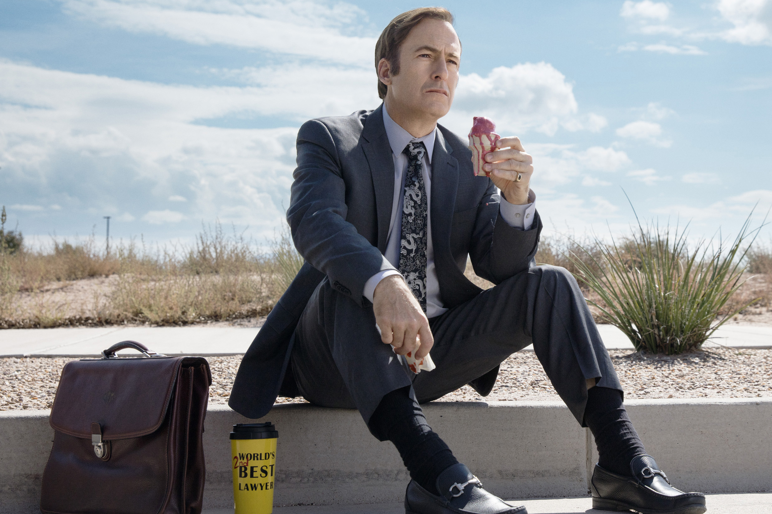 Bob Odenkirk as Jimmy McGill - Better Call Saul _ Season 2, Gallery- Photo Credit:  Ben Leuner/AMC