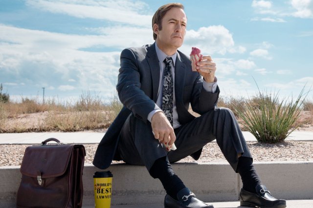 Bob Odenkirk as Jimmy McGill - Better Call Saul _ Season 2, Gallery- Photo Credit:  Ben Leuner/AMC