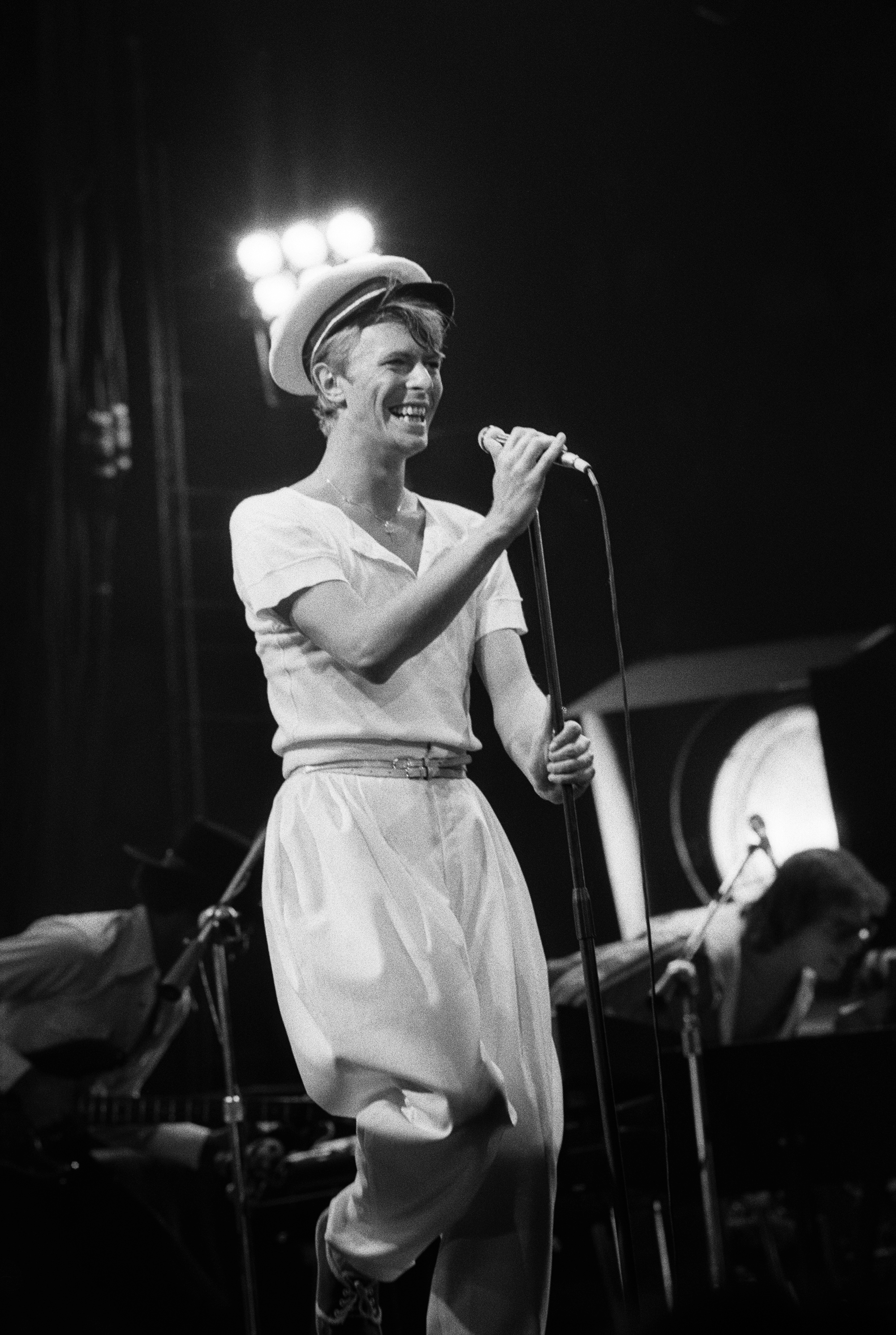 David Bowie on the Isolar II Tour at Oakland Coliseum in Oakland, Calif., 1978.
