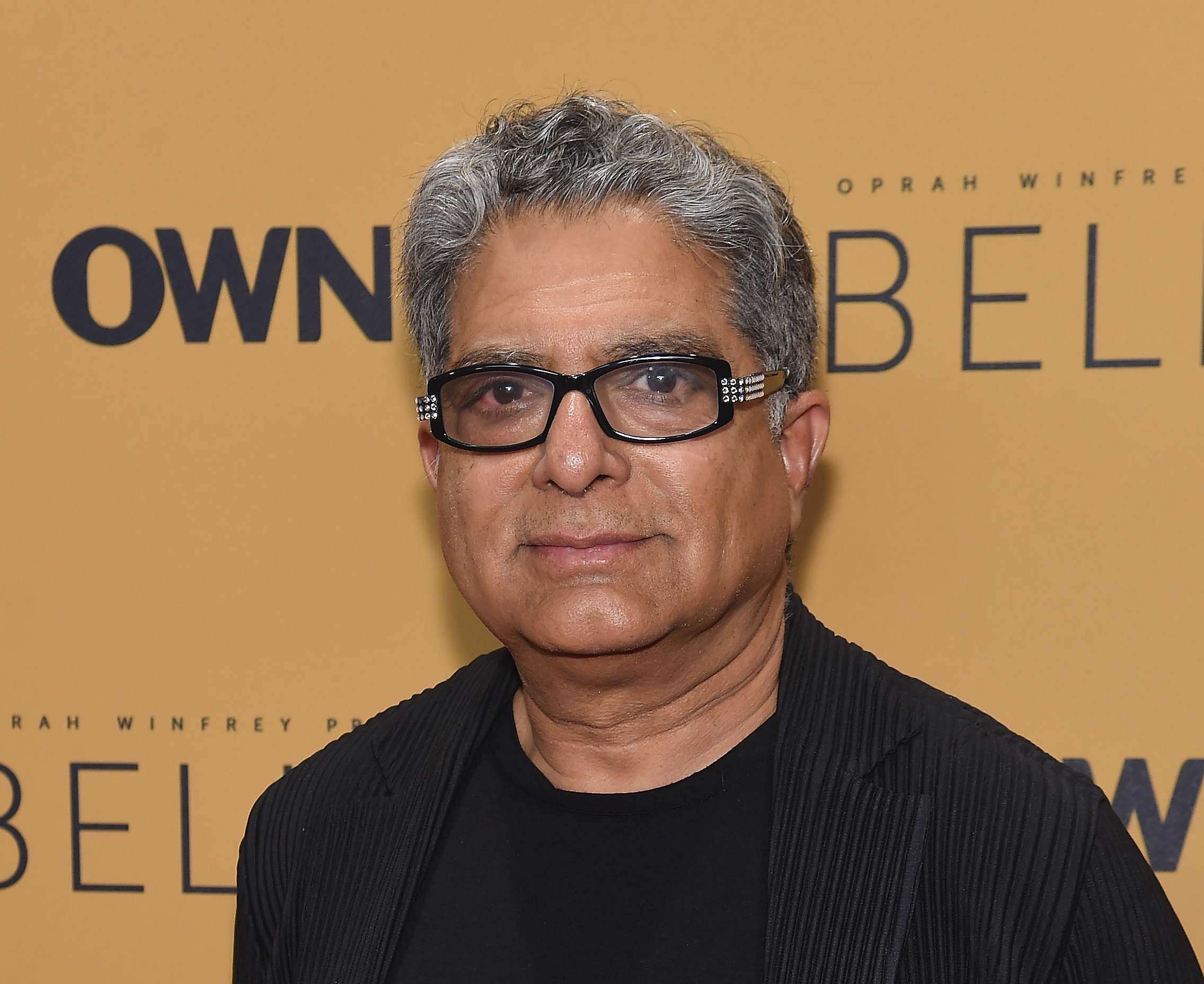 Spiritual leader Dr. Deepak Chopra attends the "Belief" New York premiere at TheTimesCenter on October 14, 2015 in New York City.