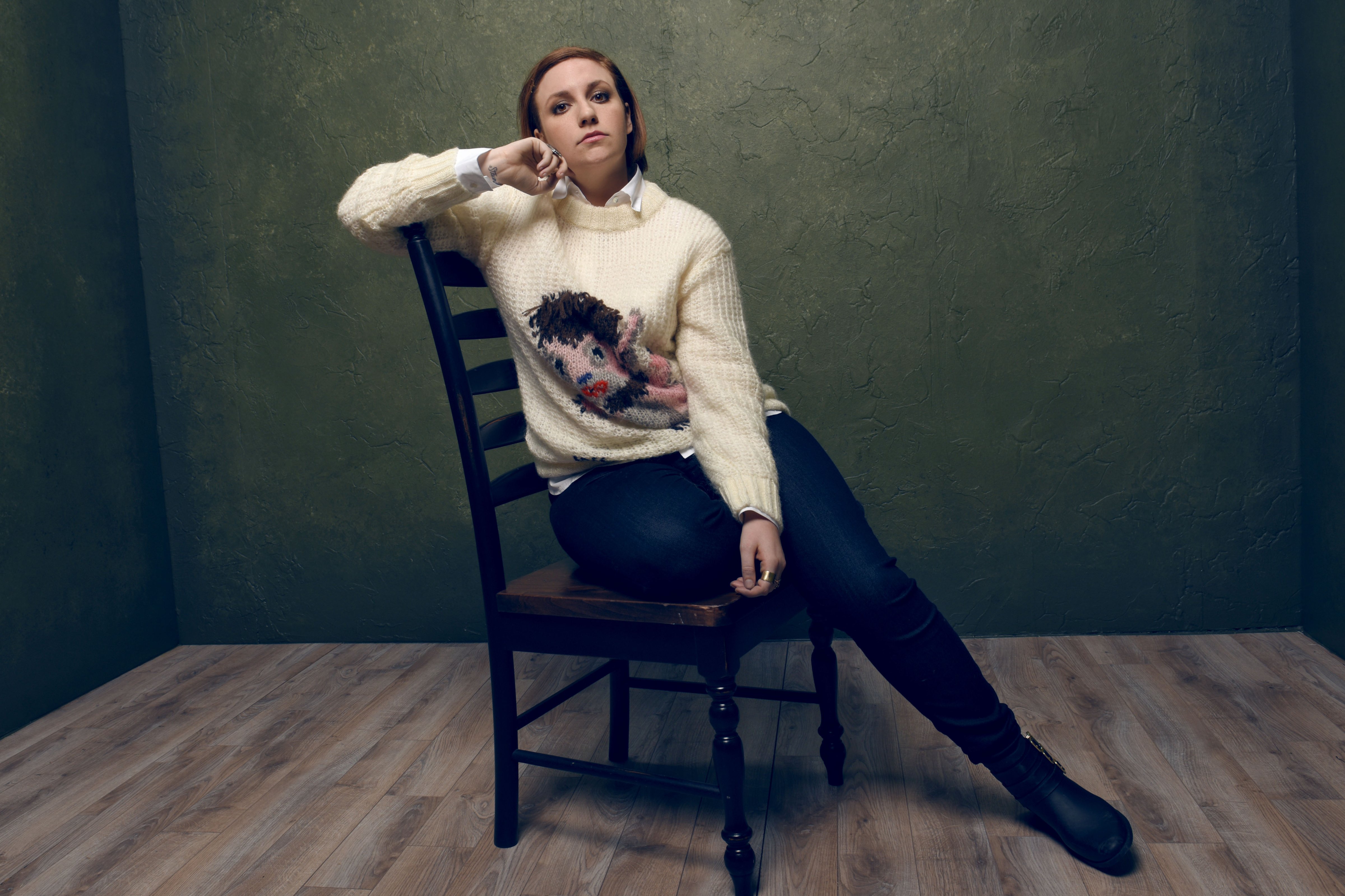Lena Dunham during the 2015 Sundance Film Festival.  The actress recently penned an essay on her thoughts on the 2016 U.S. presidential election. (Larry Busacca—Getty Images)