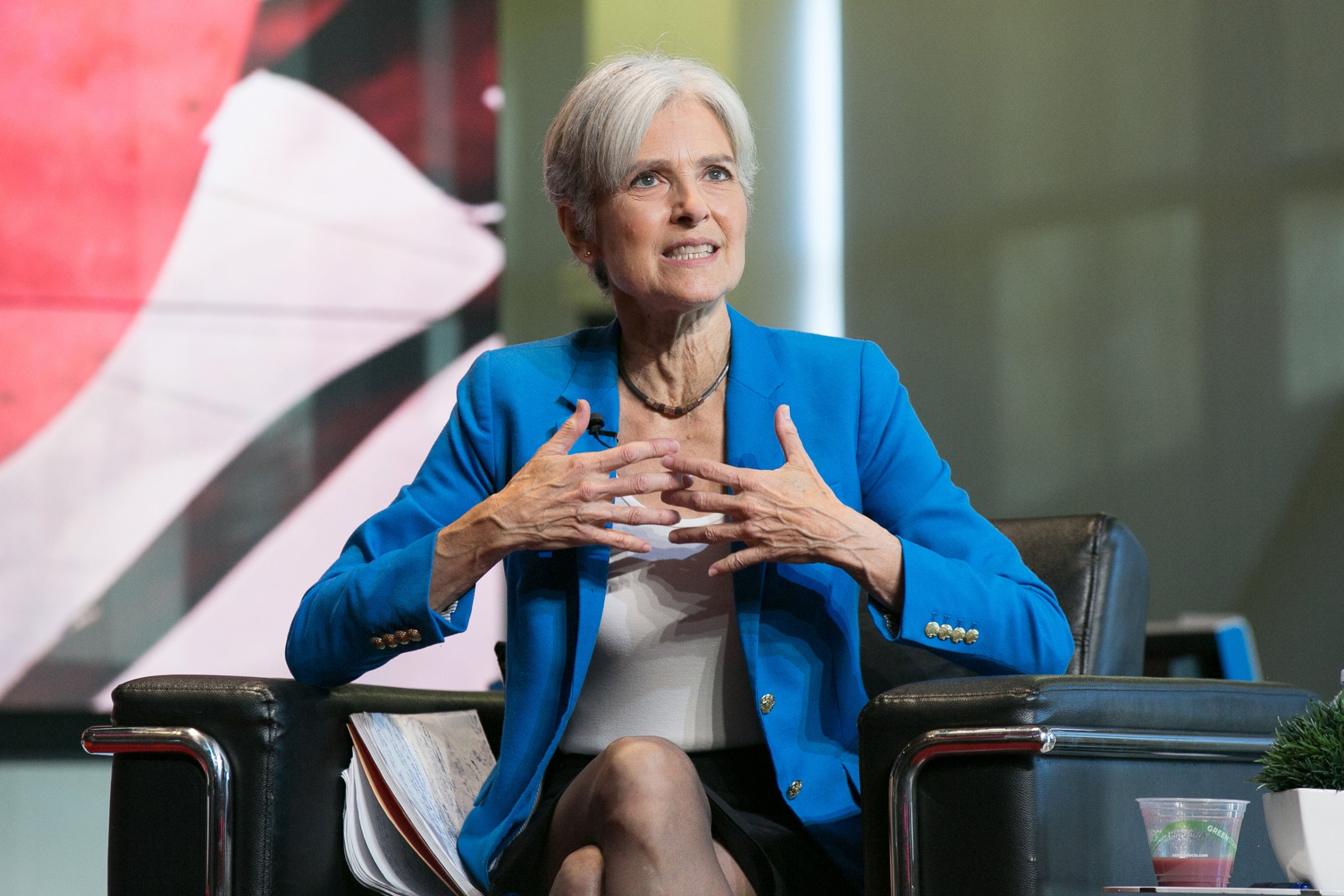 LOS ANGELES, CA - OCTOBER 21: Jill Stein attends the Young Turks Town-Hall WIth Green Party Presidential Candidate Jill Stein at YouTube Space LA on October 21, 2016 in Los Angeles, California. (Photo by Gabriel Olsen/Getty Images)