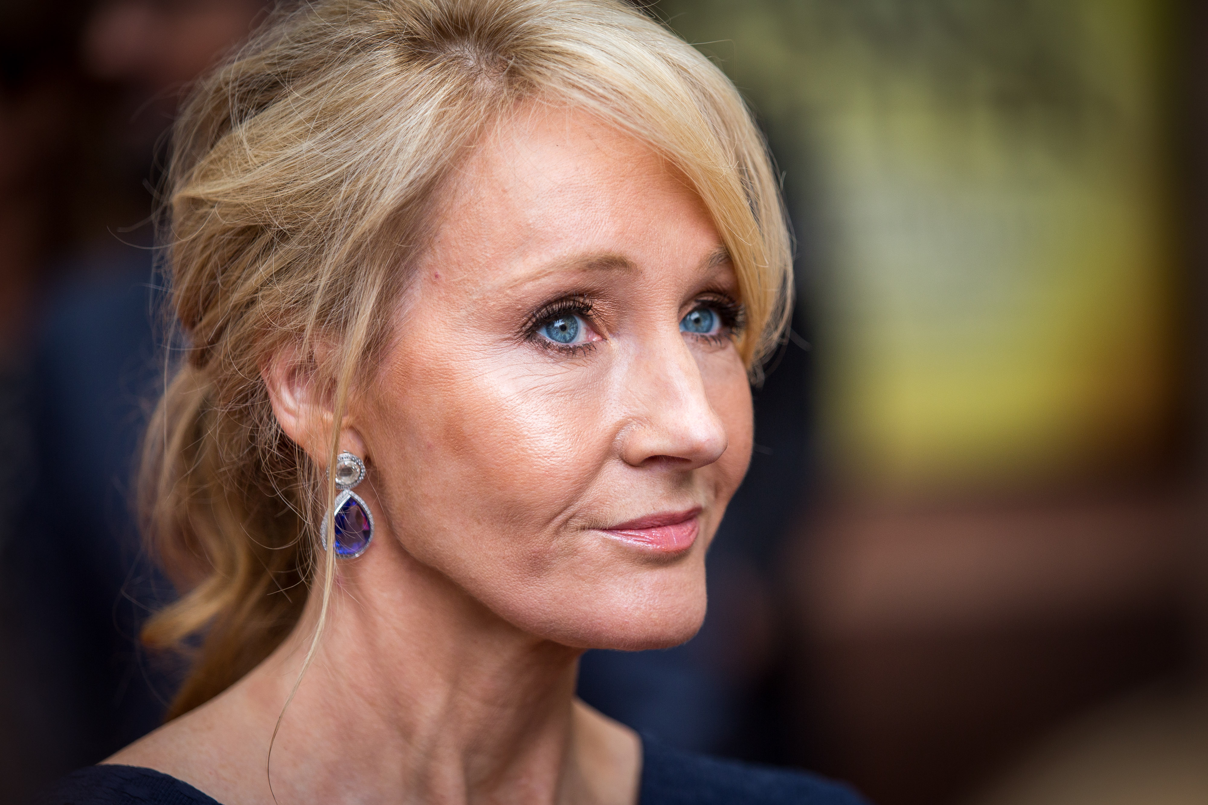 J. K. Rowling attends the press preview of "Harry Potter &amp; The Cursed Child" at Palace Theatre on July 30, 2016 in London, England. (Rob Stothard&mdash;Getty Images)