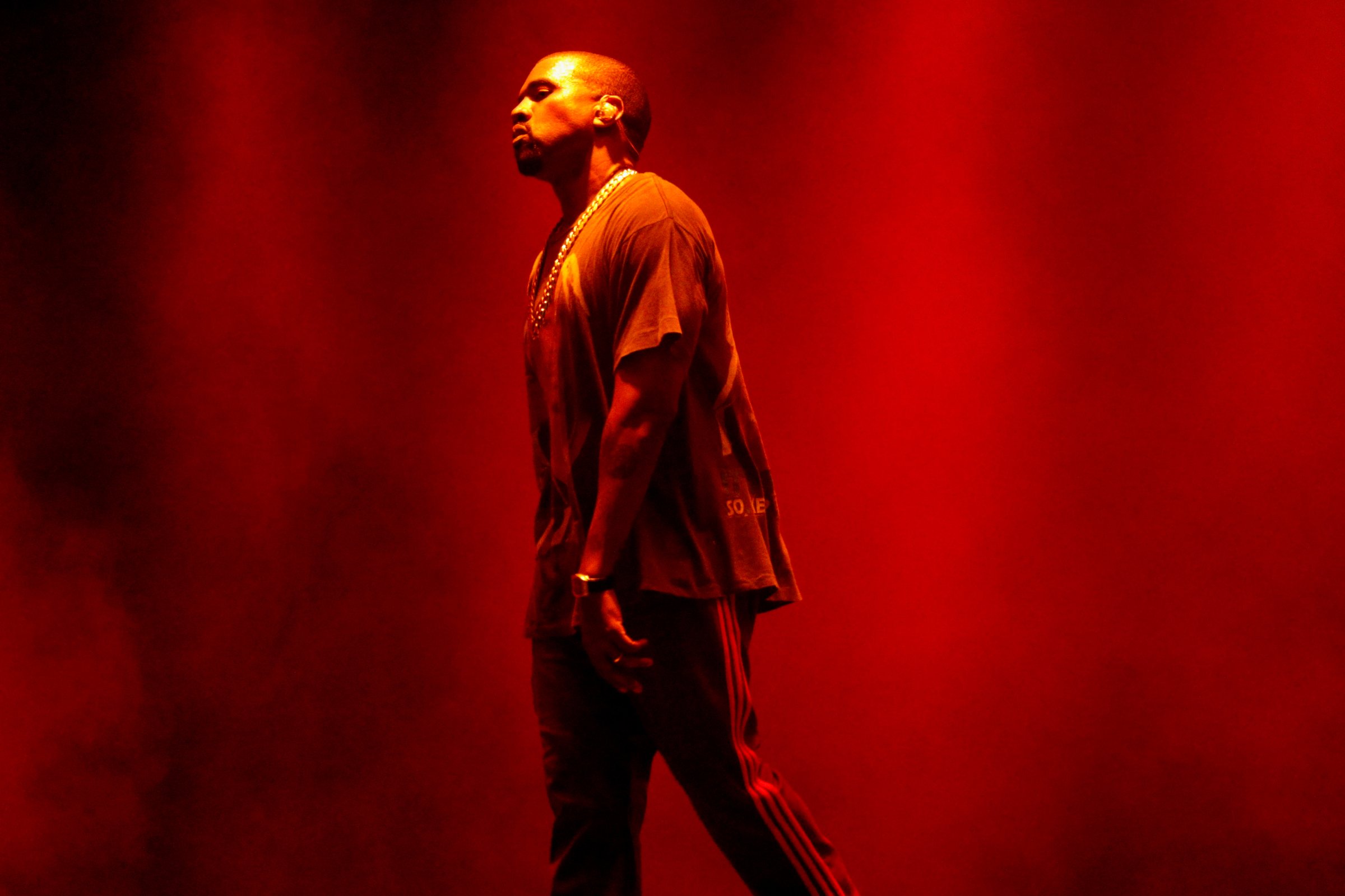 Recording Artist Kanye West performs onstage during The Meadows Music & Arts Festival Day 2 on October 2, 2016 in Queens, New York.