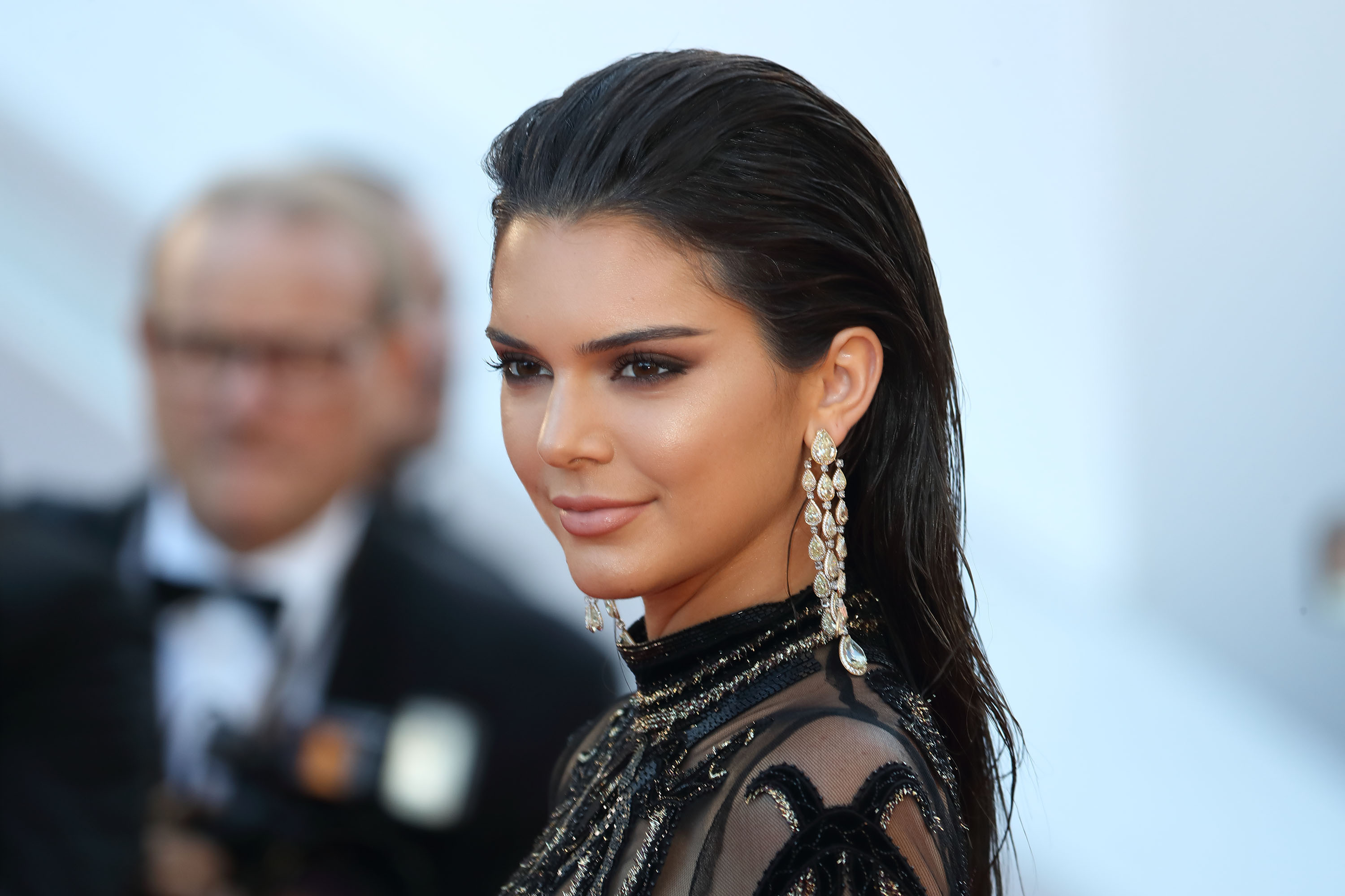 Kendall Jenner attends the "From The Land Of The Moon (Mal De Pierres)" premiere during the 69th annual Cannes Film Festival at the Palais des Festivals on May 15, 2016 in Cannes. (Mike Marsland—WireImage/Getty Images)