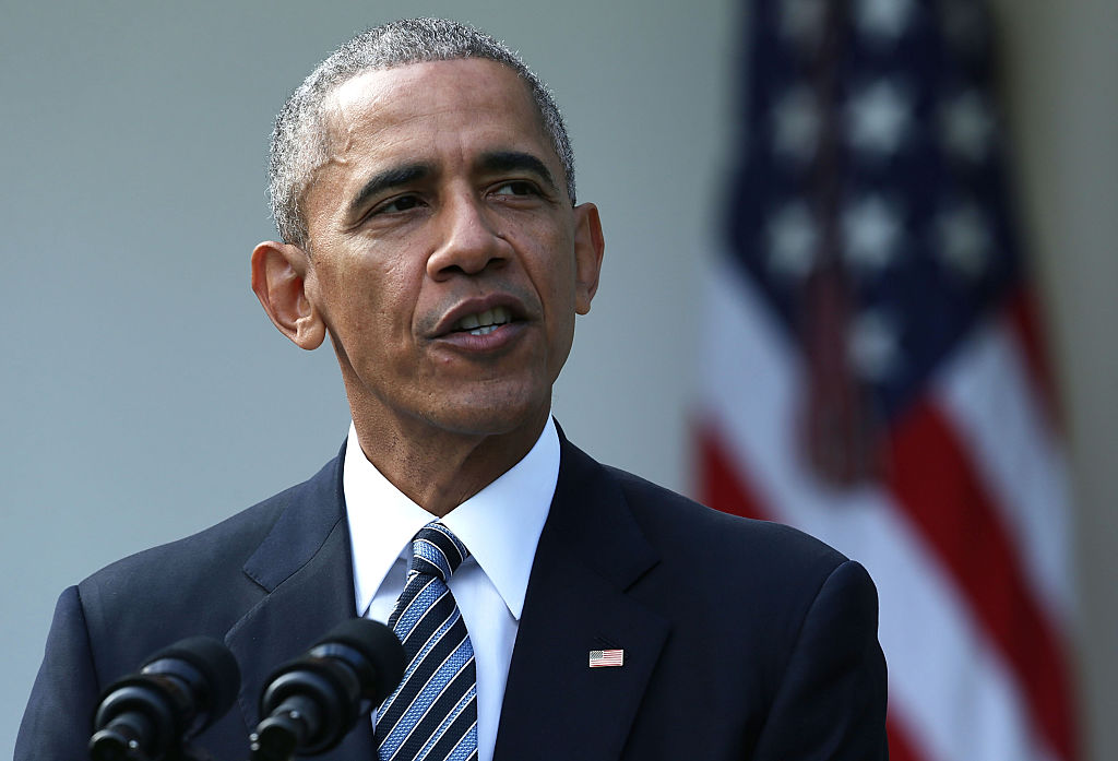 President Obama Makes At Statement At White House After Presidential Election