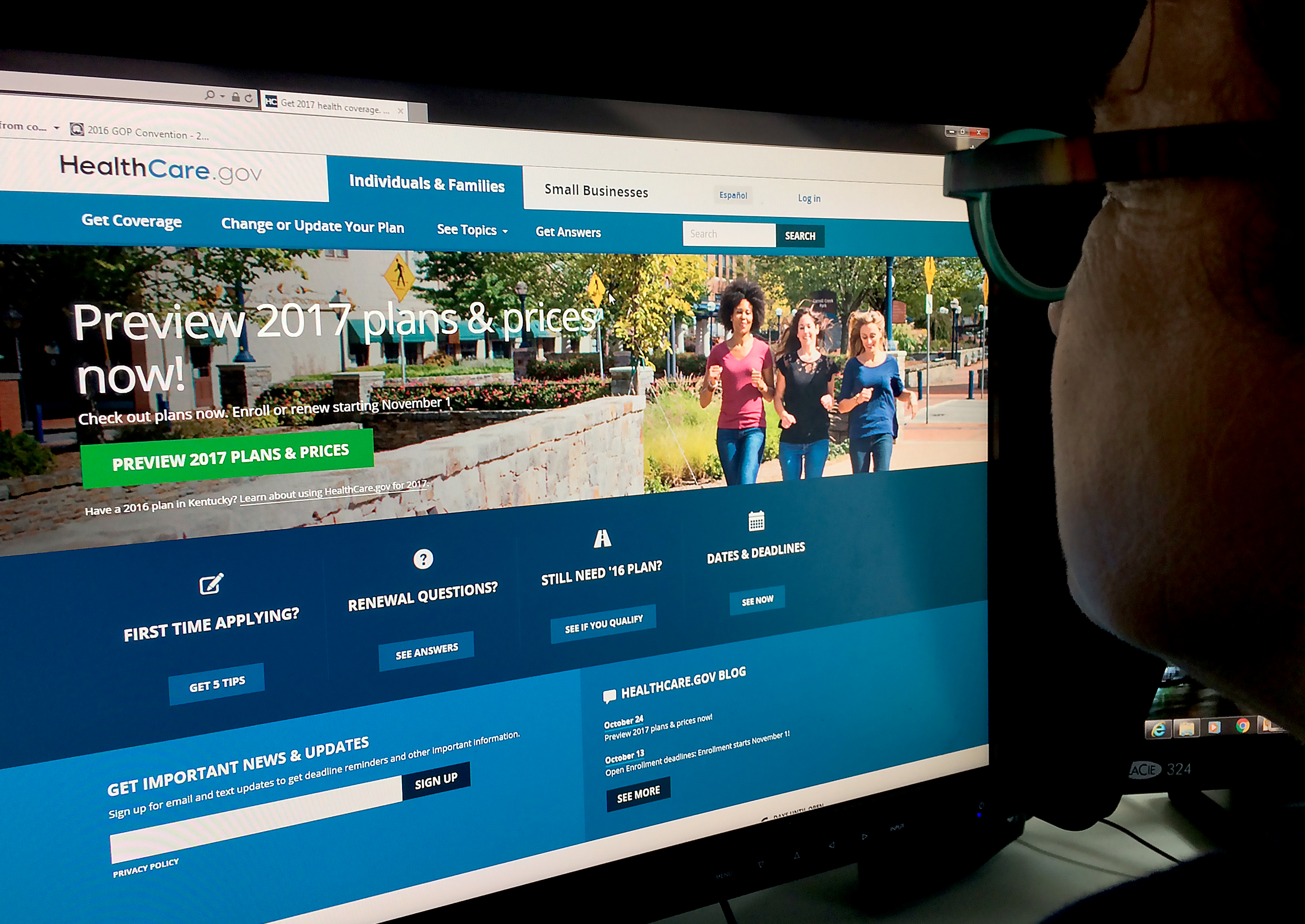 obamacare record signups day after election donald trump