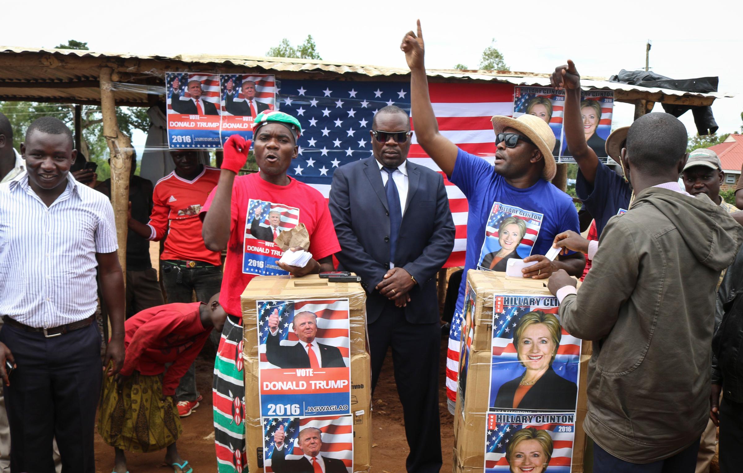 APTOPIX Kenya 2016 US Election