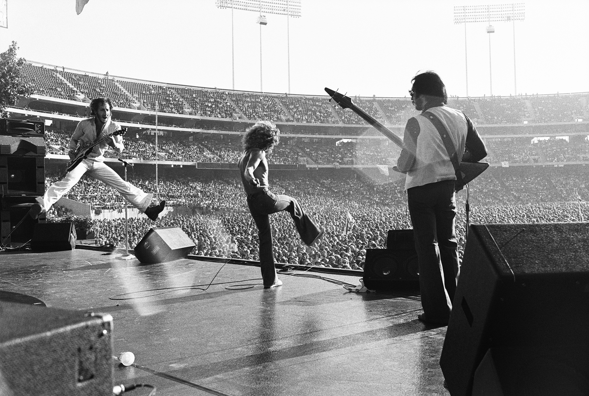 The Who at Oakland Coliseum in Oakland, Calif., 1976.