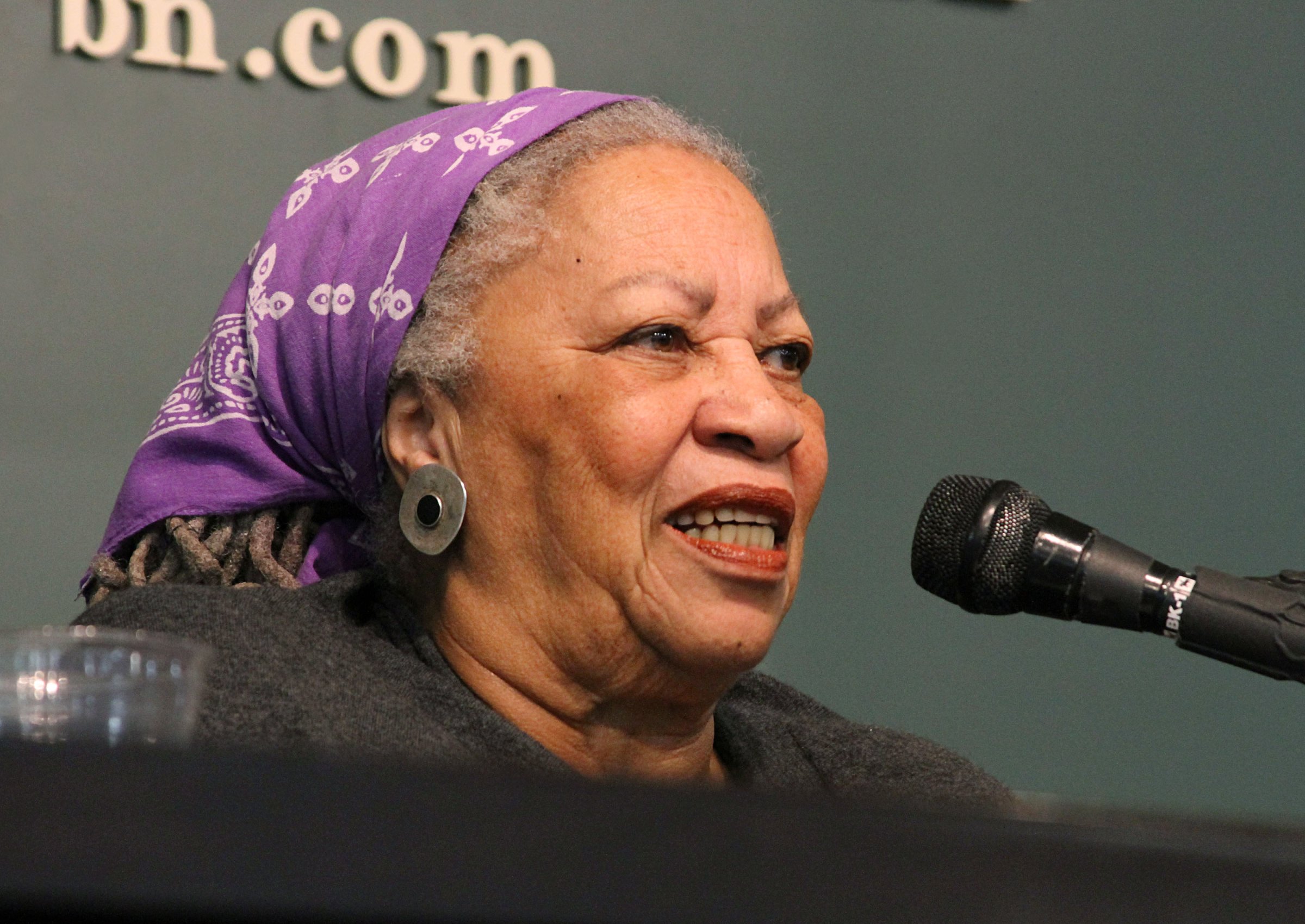 Toni Morrison promotes her new book "Home" at Barnes & Noble Union Square on May 14, 2012 in New York City.