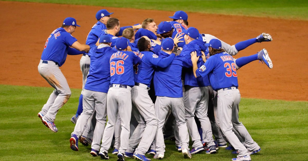 2016 World Series Game 7 (Cubs win World Series for first time in over 100  years!) 