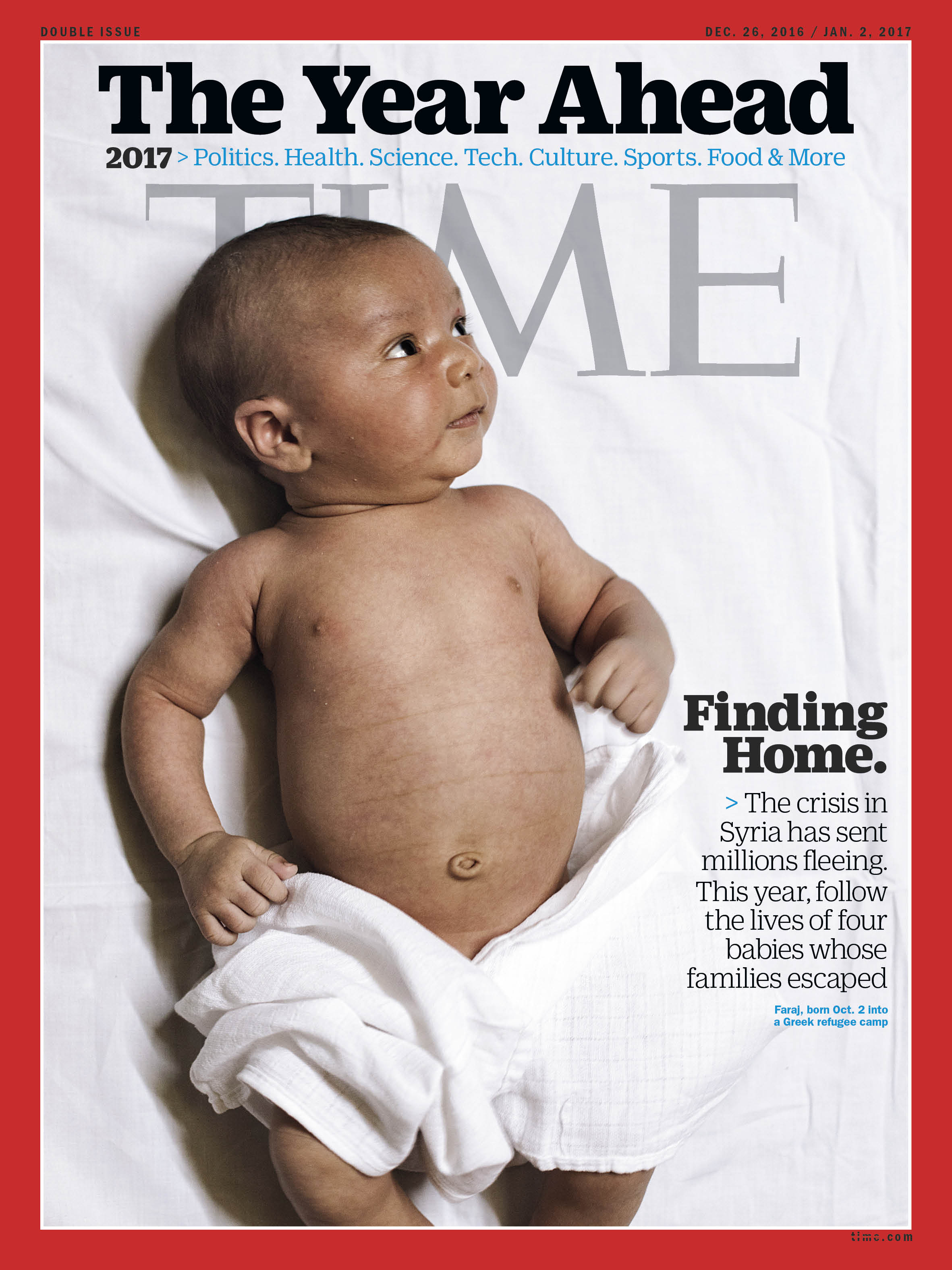 The Year Ahead Refugee Baby cover