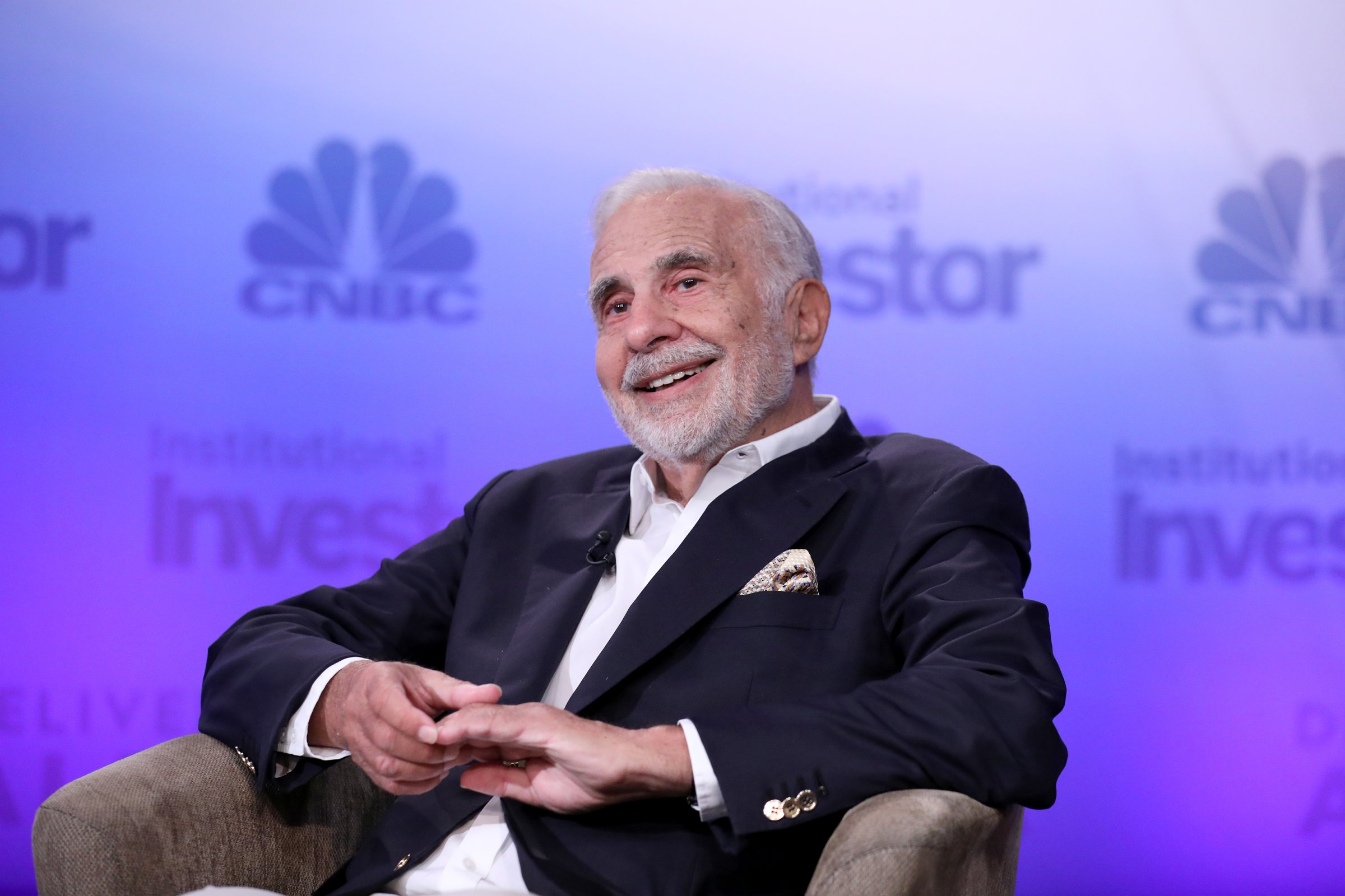 Carl Icahn, Icahn Enterprises Chairman during his keynote at the 6th annual CNBC Institutional Investor Delivering Alpha Conference on Tuesday, September 13, 2016 at the Pierre Hotel in New York.