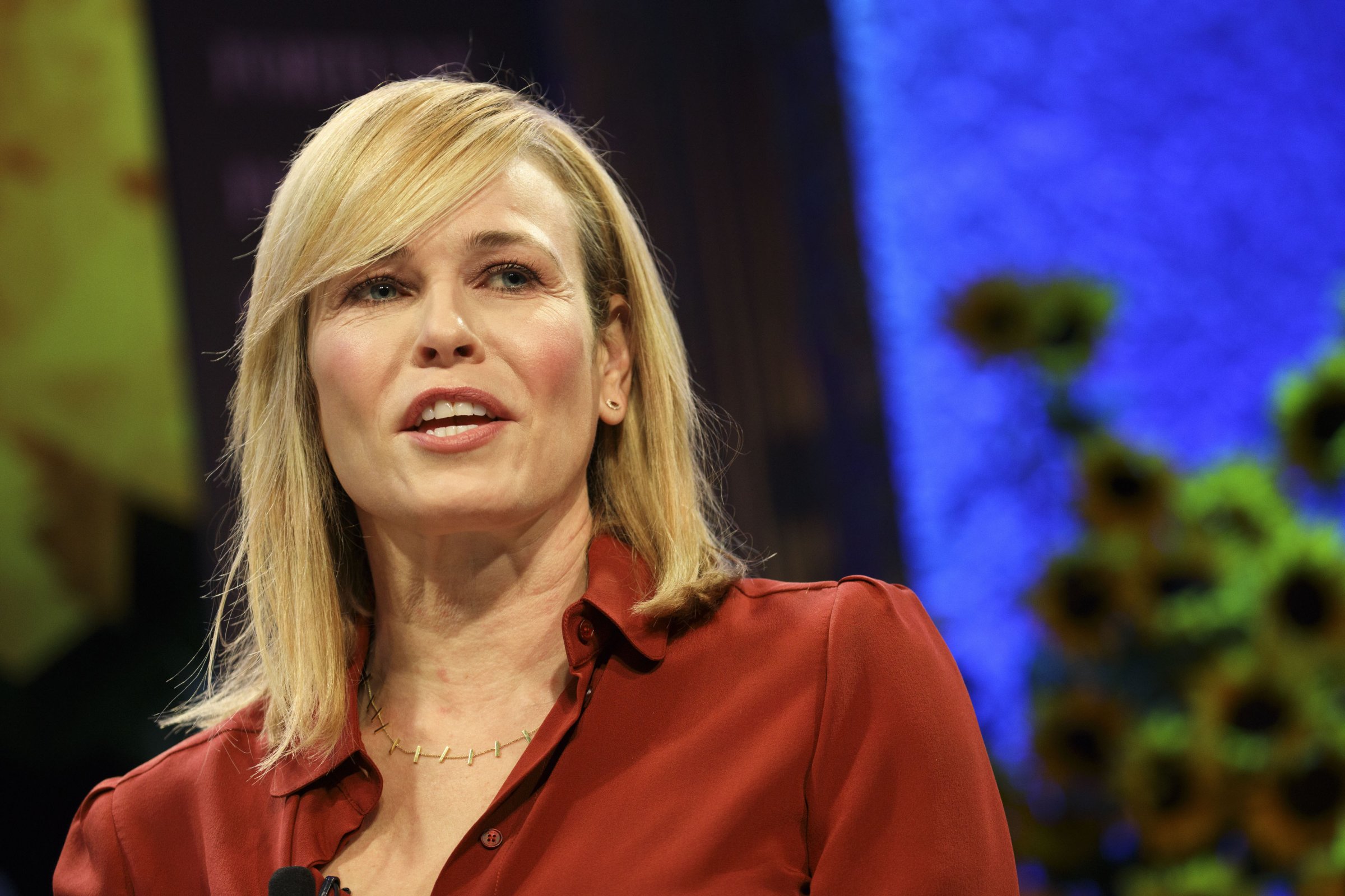 Comedian Chelsea Handler speaks during the Fortune Most Powerful Women Summit in Dana Point, California, U.S., on Wednesday, Oct. 19, 2016.