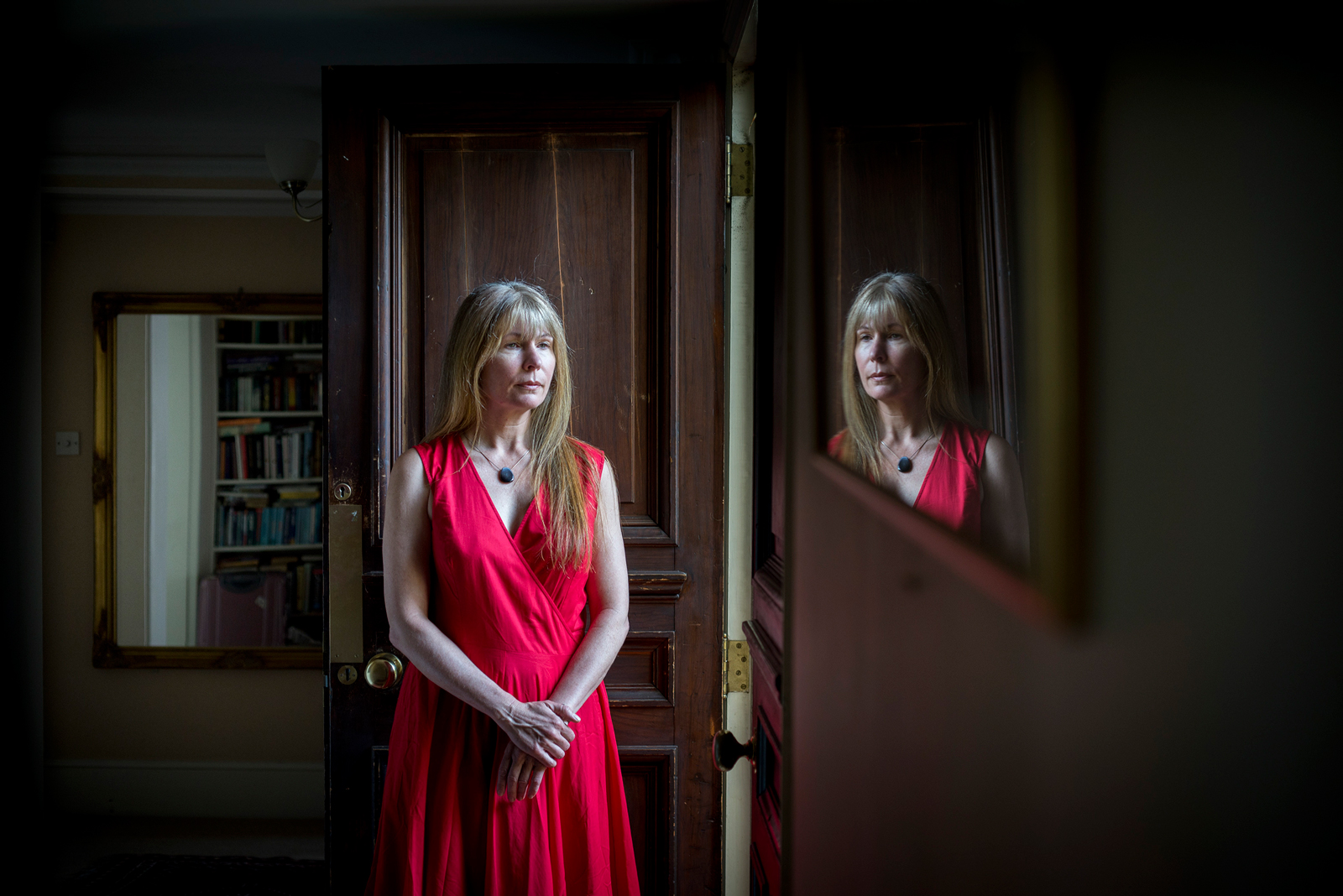 Clare Rewcastle Brown at her home in London on July 22, 2013 (Andrew Testa—The New York Times/Redux)