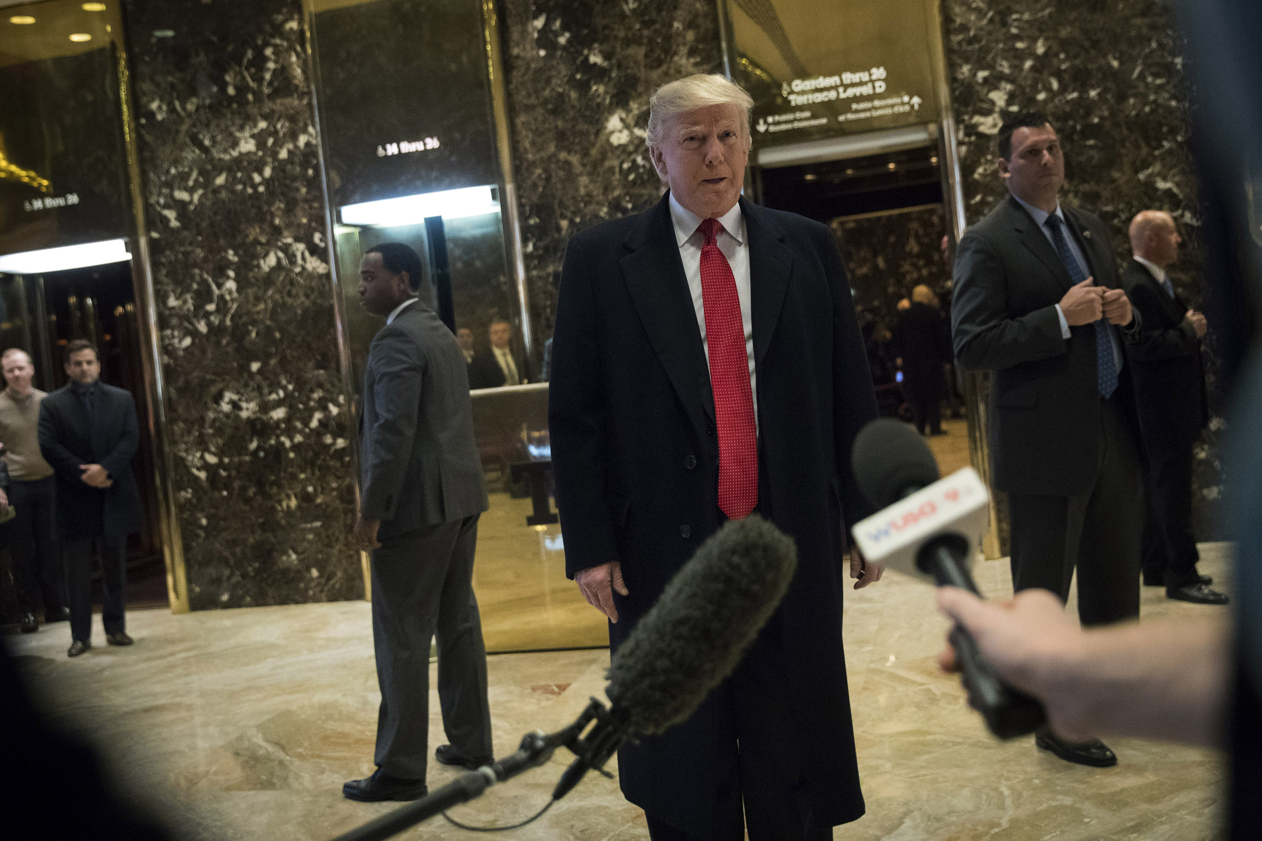 President-Elect Donald Trump Holds Meetings At Trump Tower