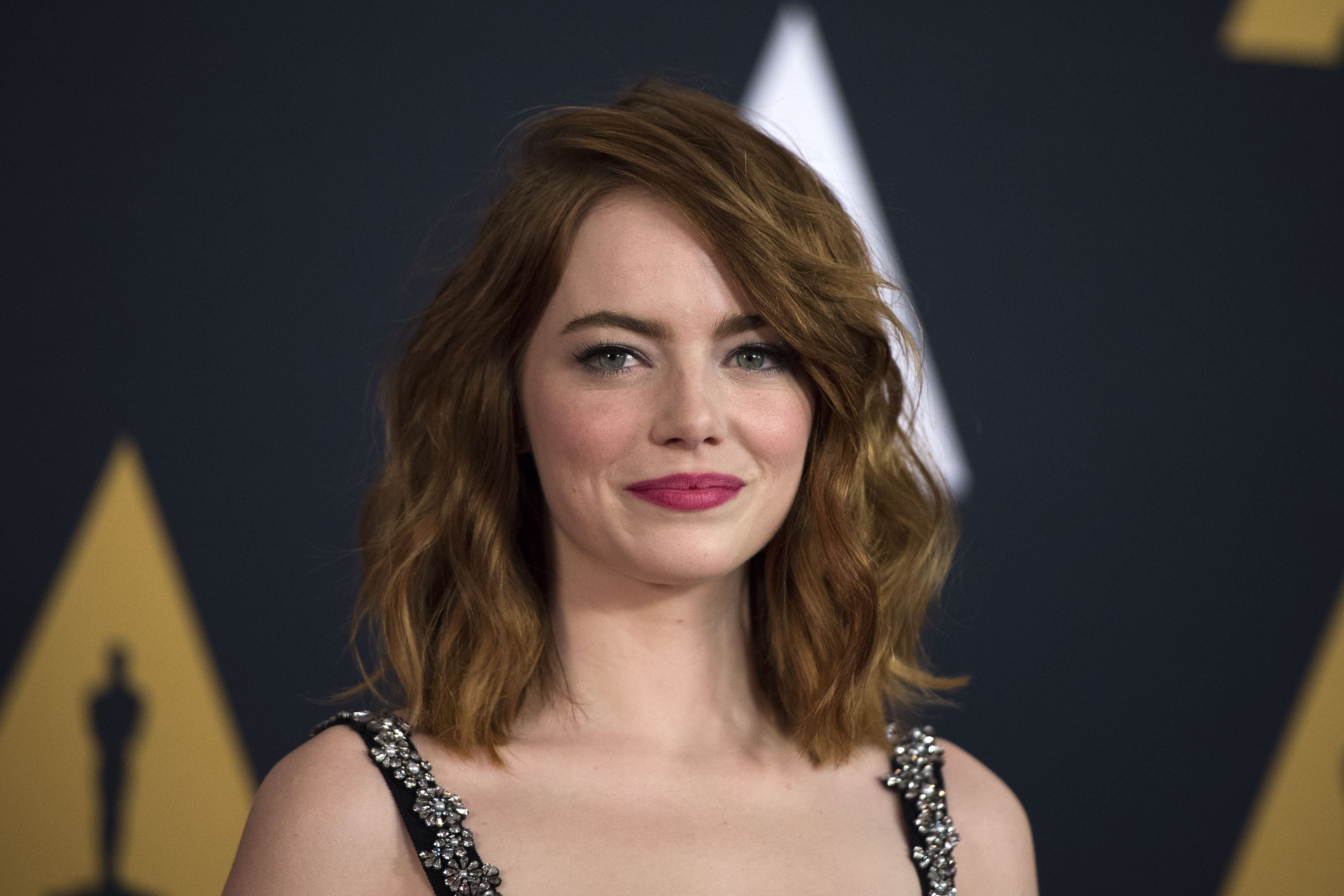 Actress Emma Stone attends the 8th Annual Governors Awards hosted by the Academy of Motion Picture Arts and Sciences on November 12, 2016, at the Hollywood &amp; Highland Center in Hollywood, California. (Valerie Macon&mdash;Getty Images)
