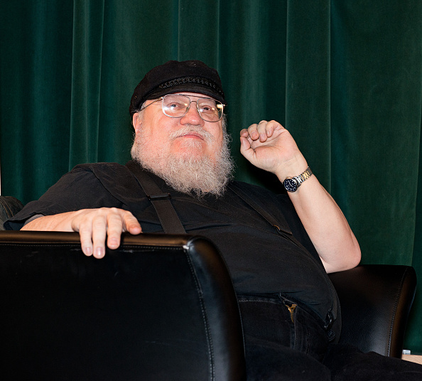 Writer George R. R. Martin participates in a Q & A session following SundanceTV's 'Hap & Leonard' Screening at the Jean Cocteau Theater on February 23, 2016 in Santa Fe, New Mexico.
