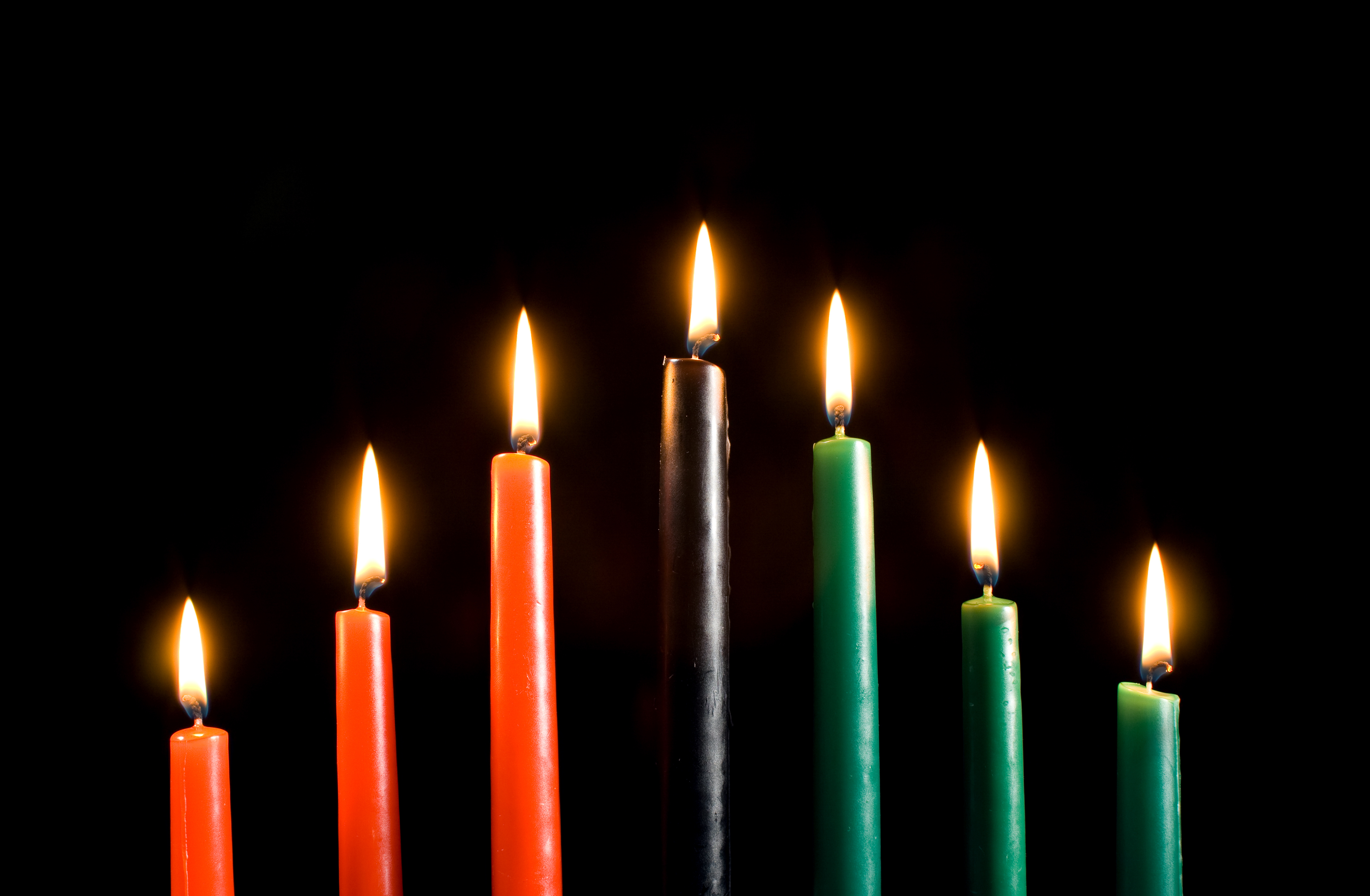 Kwanzaa Candles Only