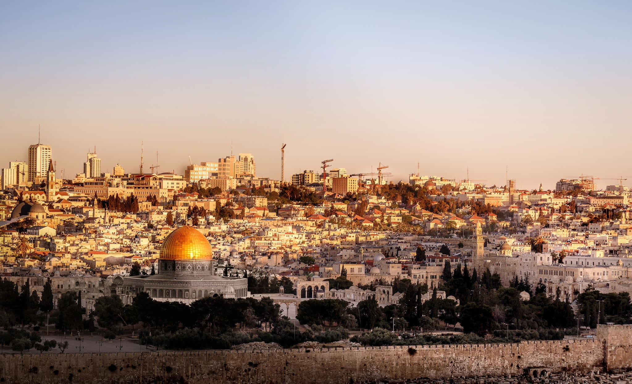 The status of Jerusalem remains a crucial issue in the ongoing Israel-Palestinian conflict (Getty Images)