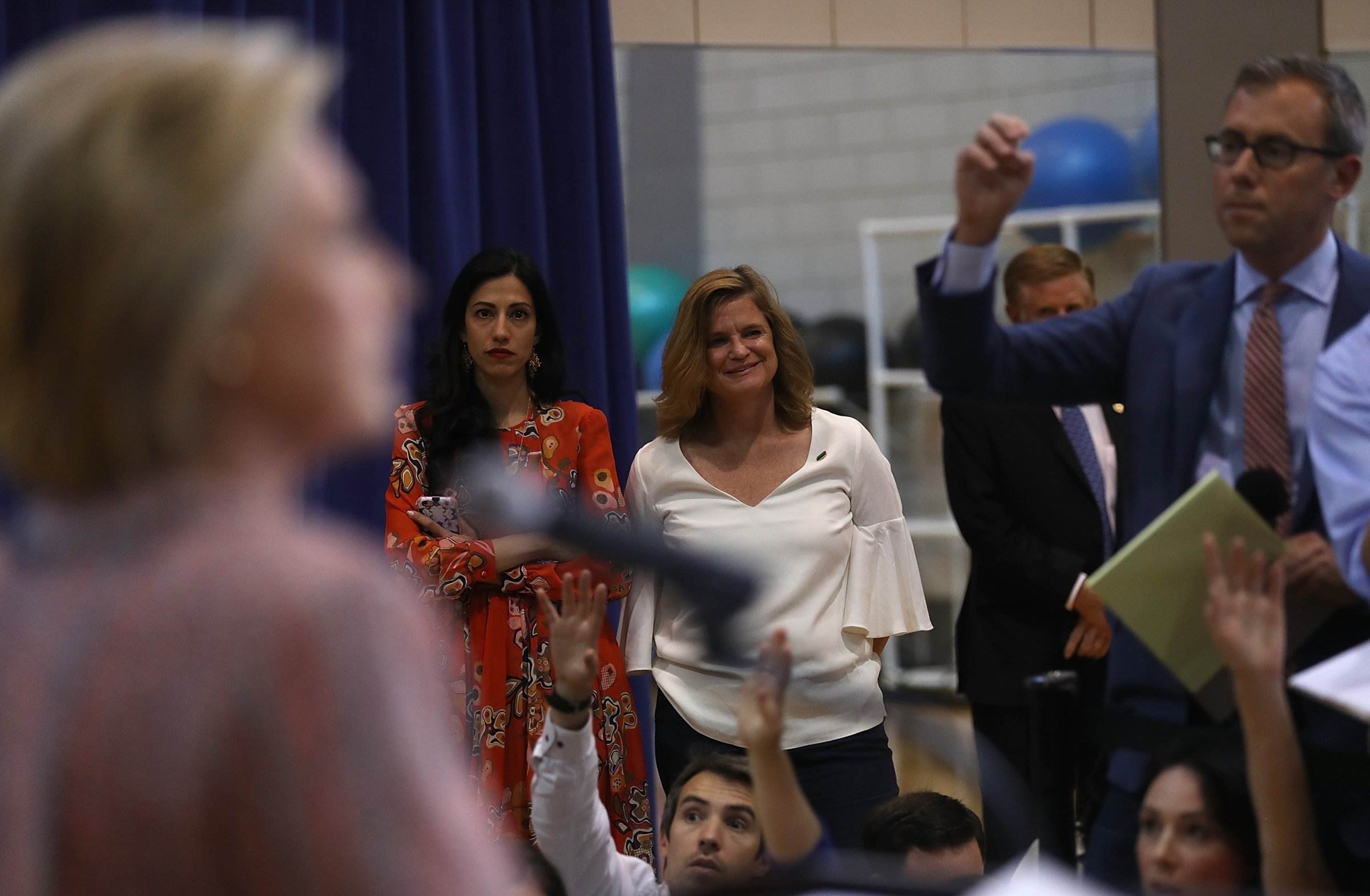 Democratic Presidential Candidate Hillary Clinton Campaigns In Greensboro, North Carolina