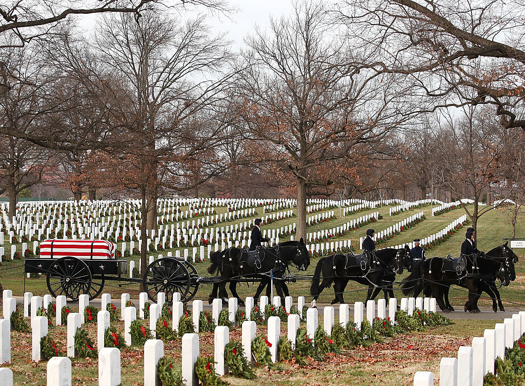 Air Force Major Killed During Iraq War Buried At Arlington National Cemetery