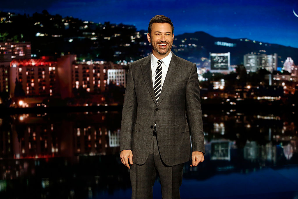 ABC's "Jimmy Kimmel Live" airs every weeknight at 11:35 p.m. EST (Randy Holmes—ABC via Getty Images)