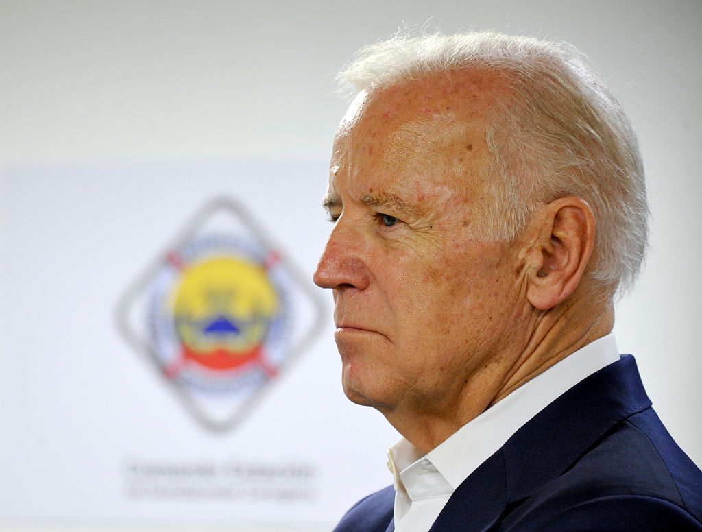 Vice-President Joe Biden visits Cartagena's Simon Bolivar Naval Base in Cartagena, Colombia, on Dec. 2, 2016.