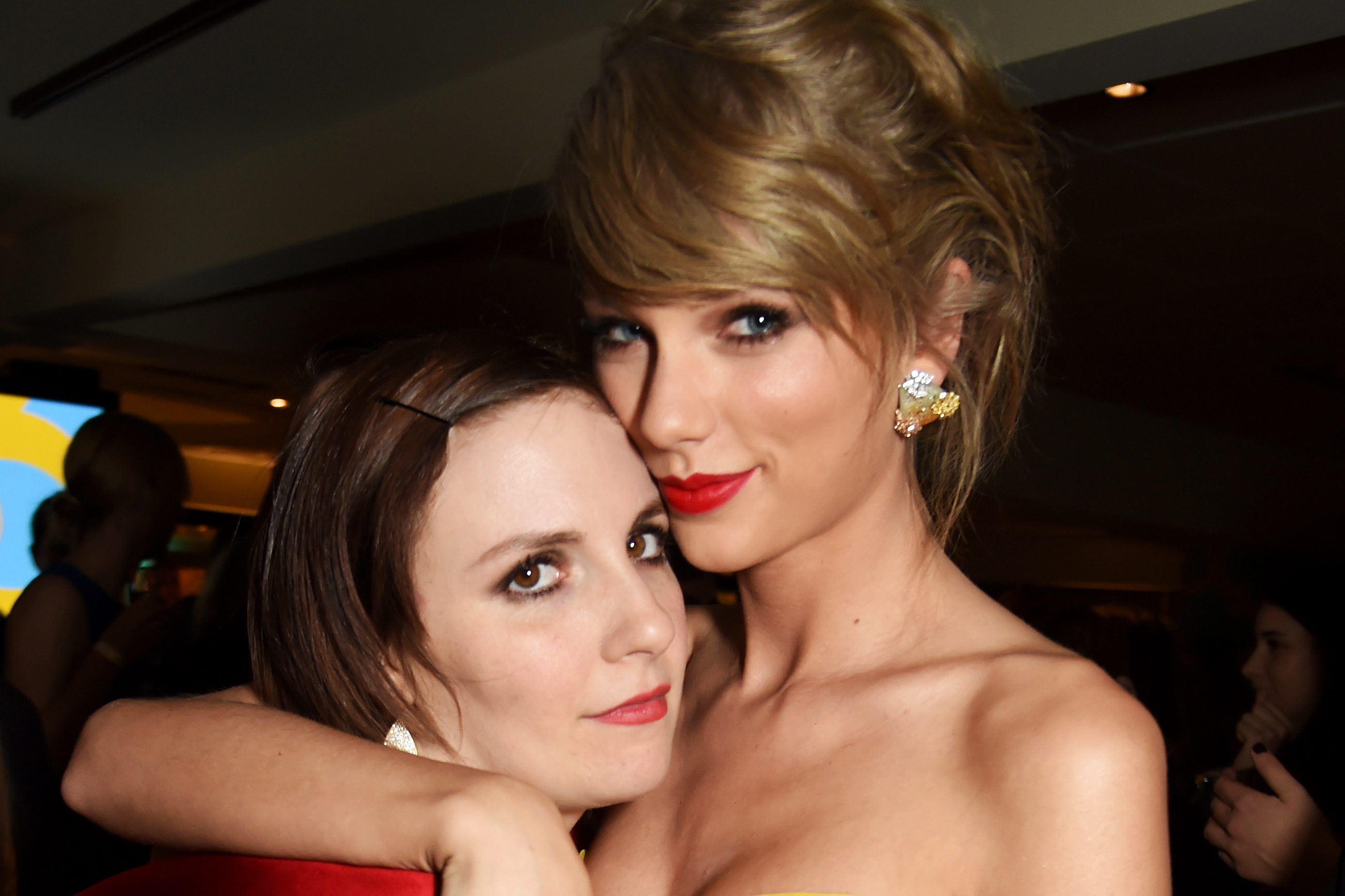 Lena Dunham and Taylor Swift