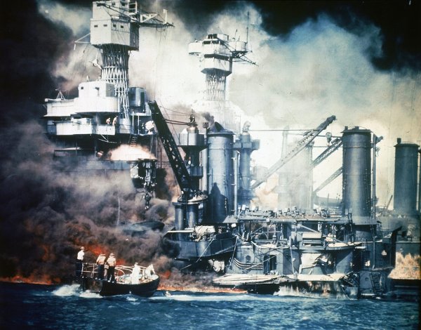 Japanese attack on Pearl Harbour; 7th December 1941