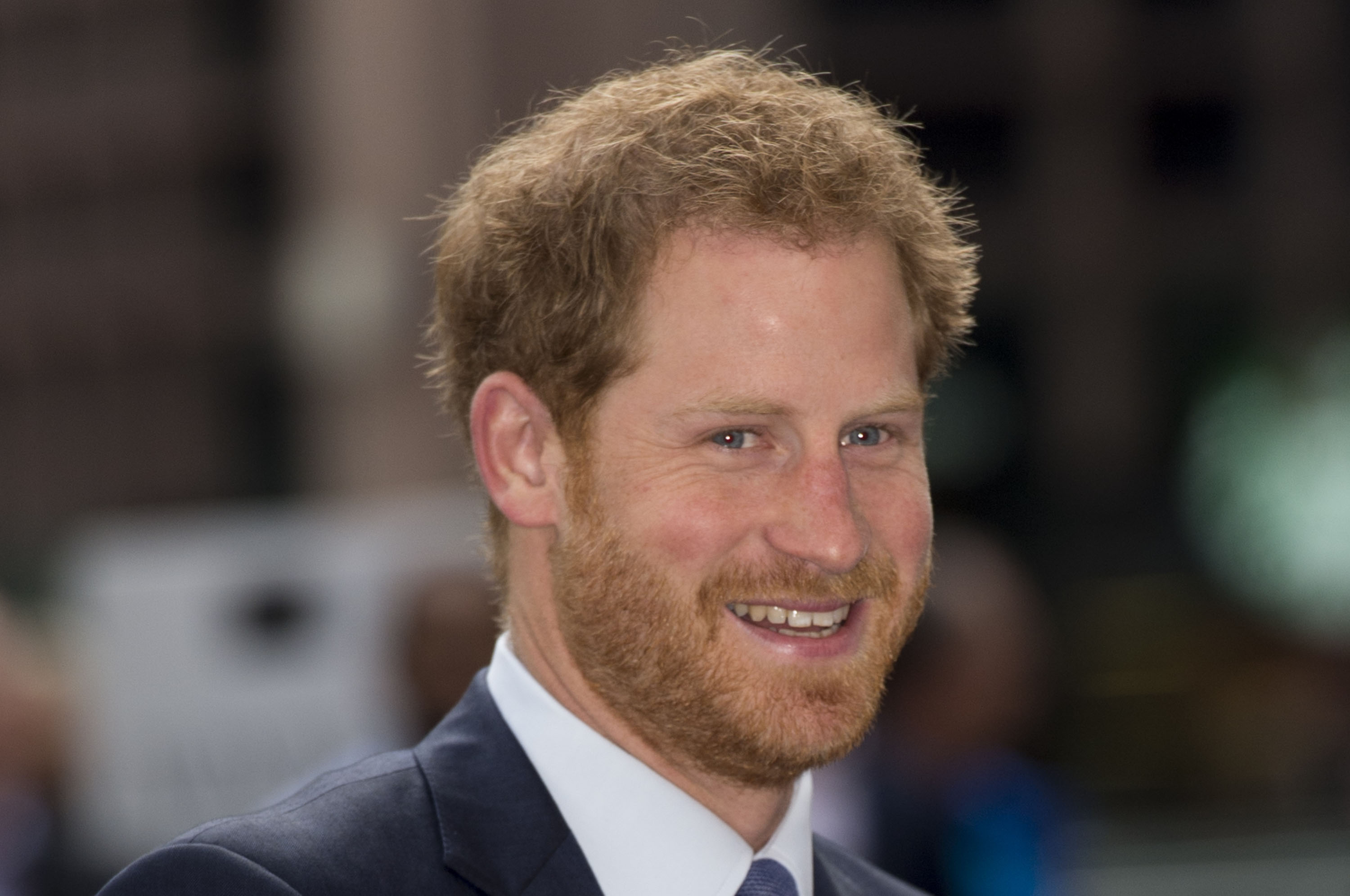Prince Harry attends the ICAP's 24th annual charity trading day in aid of Sentebale at ICAP on December 7, 2016 in London, England. (Mark Cuthbert—Getty Images)