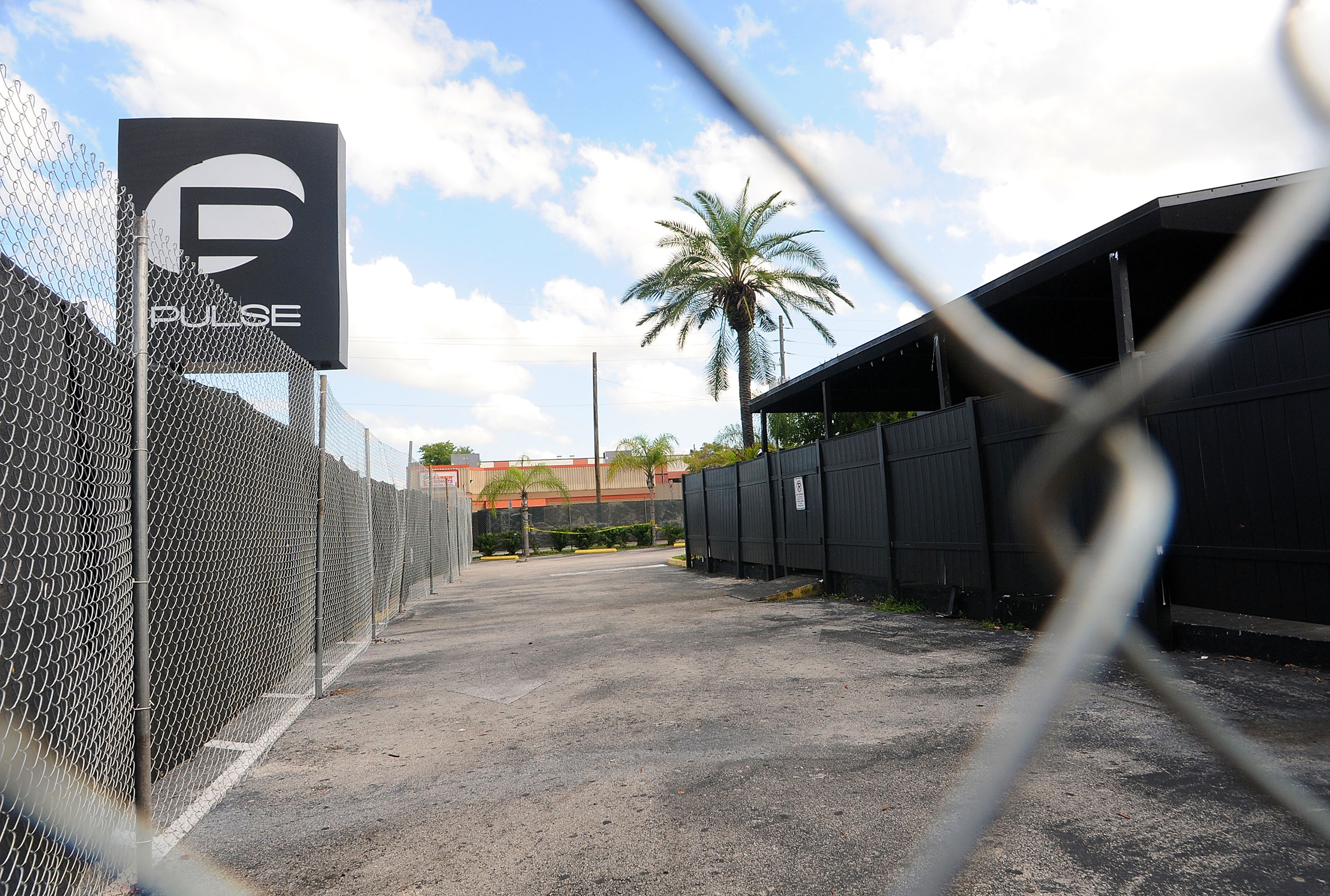 A view of the Pulse nightclub main entrance in Orlando, Florida, on June 21, 2016. (Gerardo Mora—Getty Images)