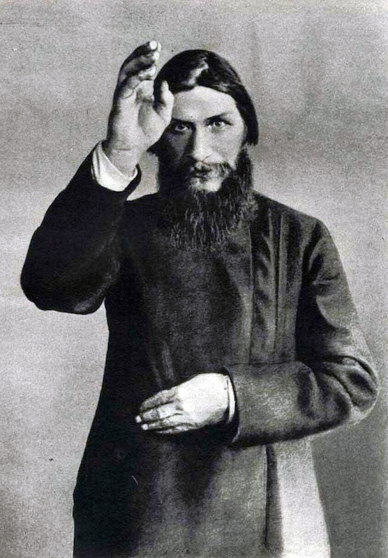 Gregory Yefimovich Rasputin 1869 - 1916 Russian mystic who is perceived as having influenced the latter days of the Russian Emperor Nicholas II, his wife Alexandra, and their only son Alexei.