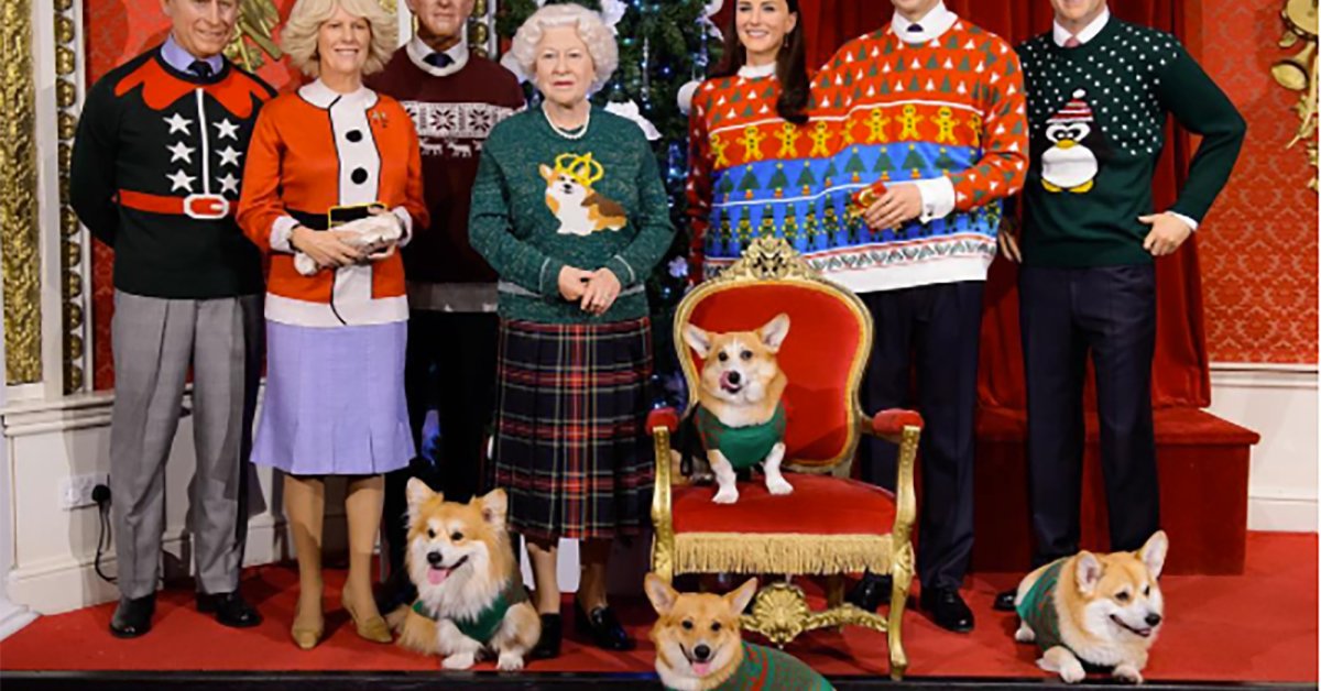 Madame Tussauds Royal Family Wax Figures, Christmas Sweaters | Time