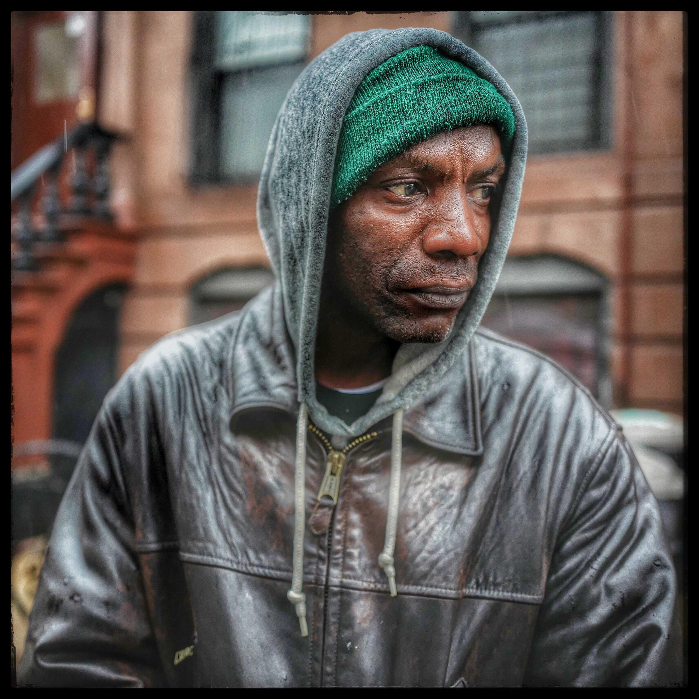 Davone struggles with finding steady work and drug abuse. He is usually at the corner of Bedford and Atlantic Ave asking motorists for money to feed his habit or his hunger.