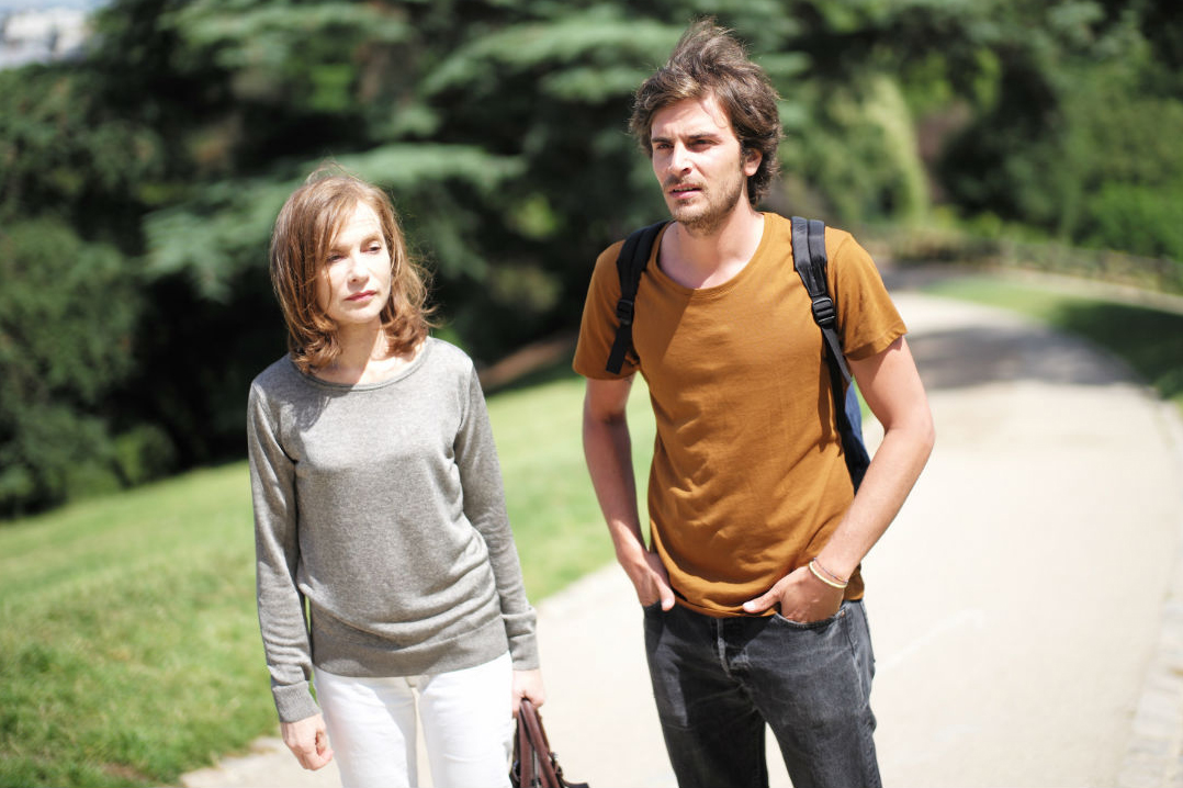 Isabelle Huppert and Roman Kolinka in <i>Things to Come</i>. (Les Films du Losange)