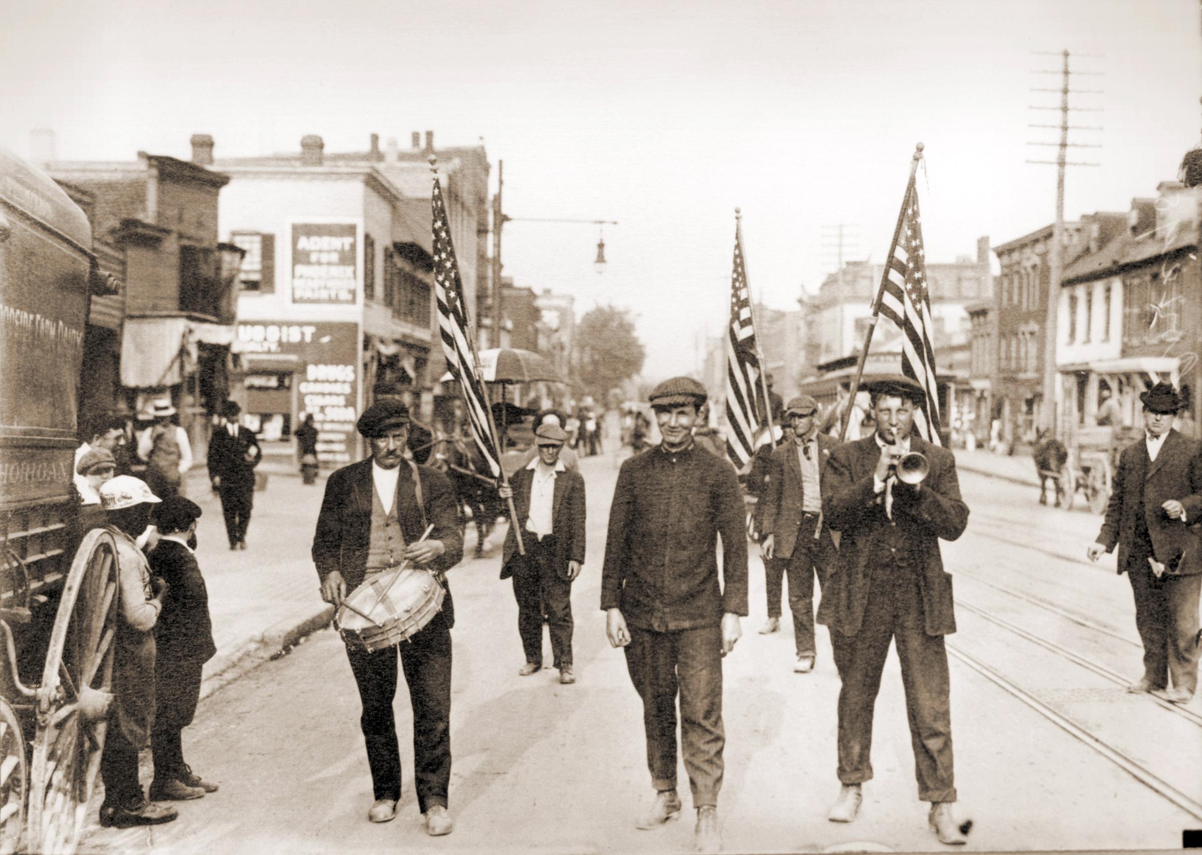 Coxey's Army Marches For The Unemployed