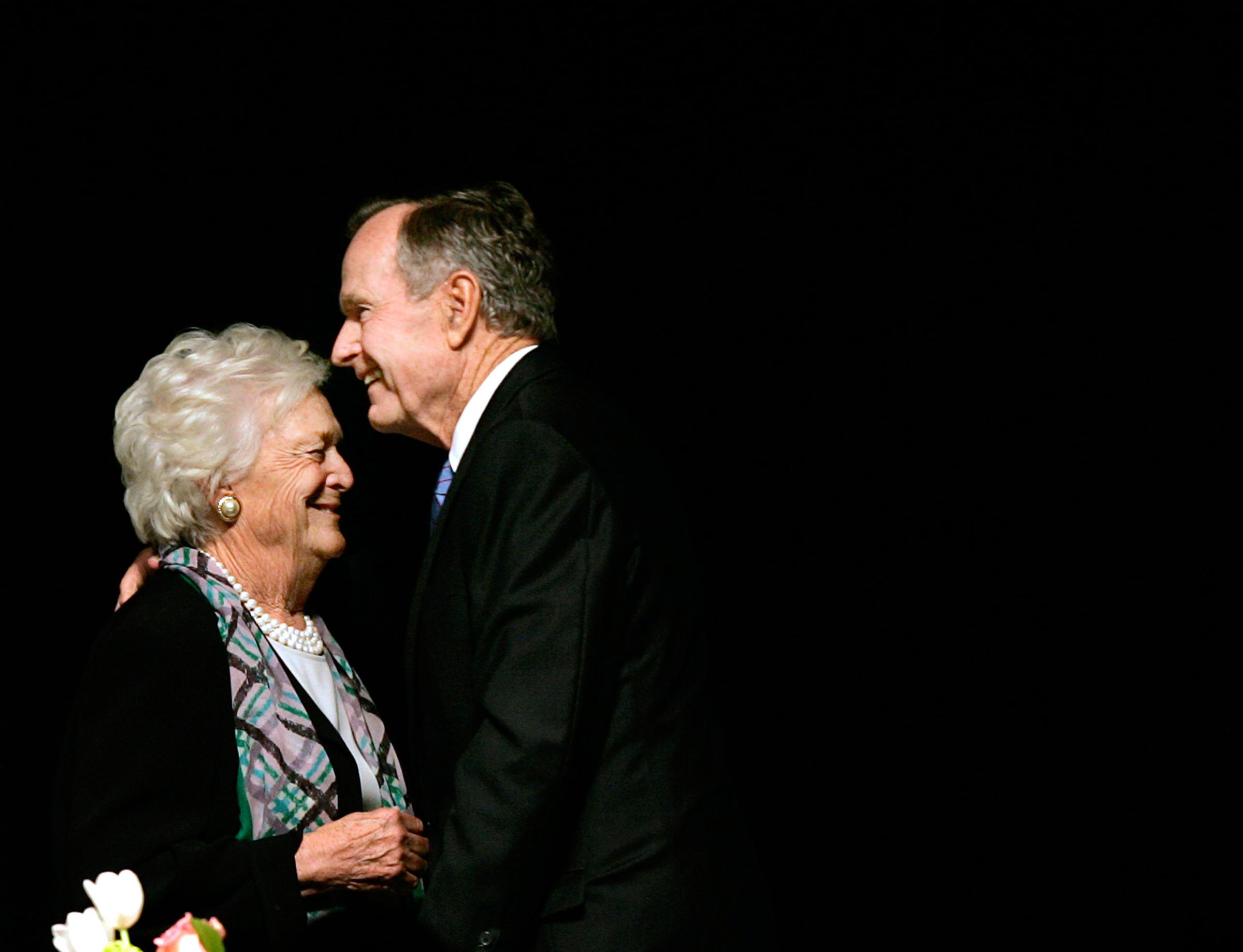George H.W. Bush, Barbara Bush