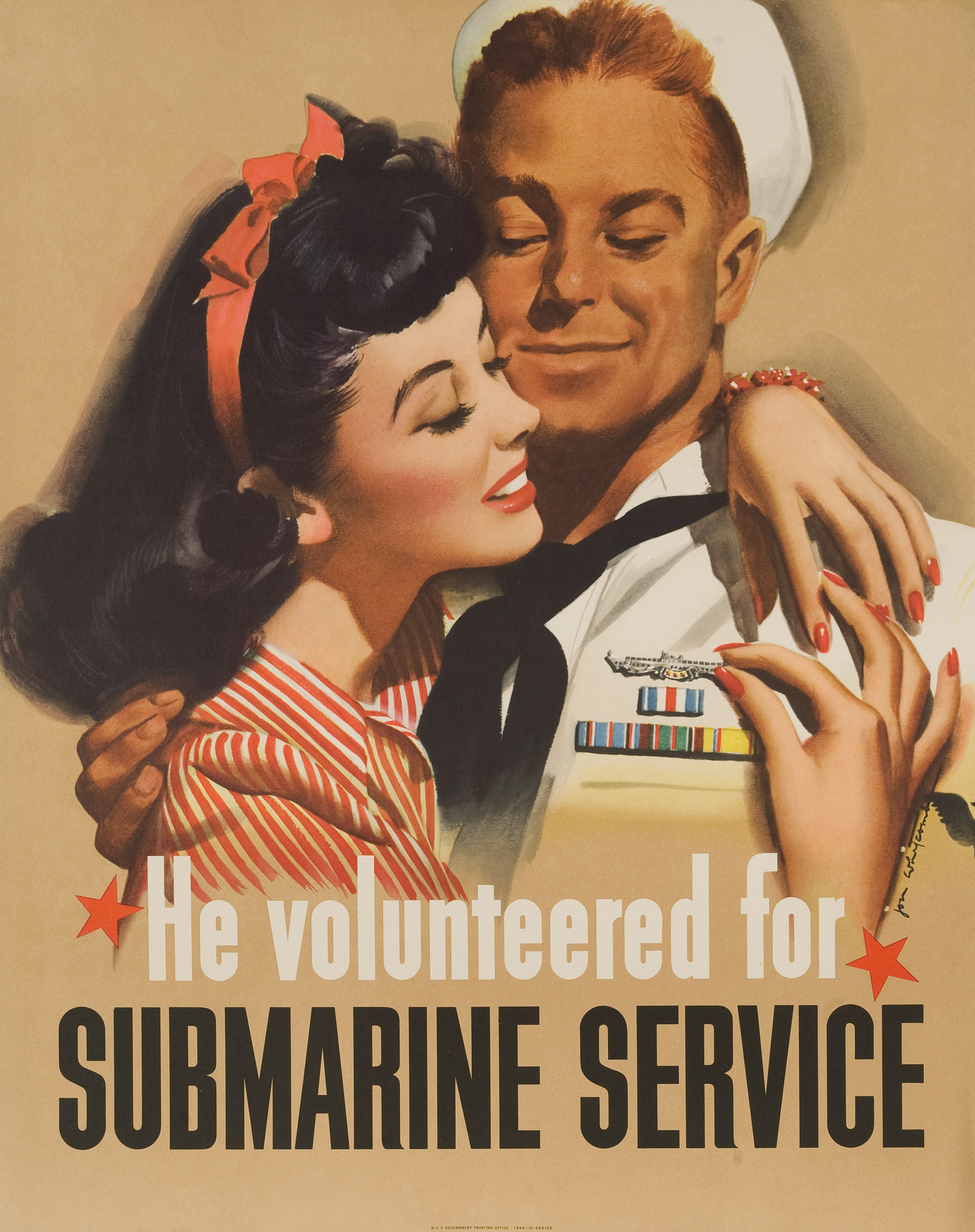 1944 US World War II Poster