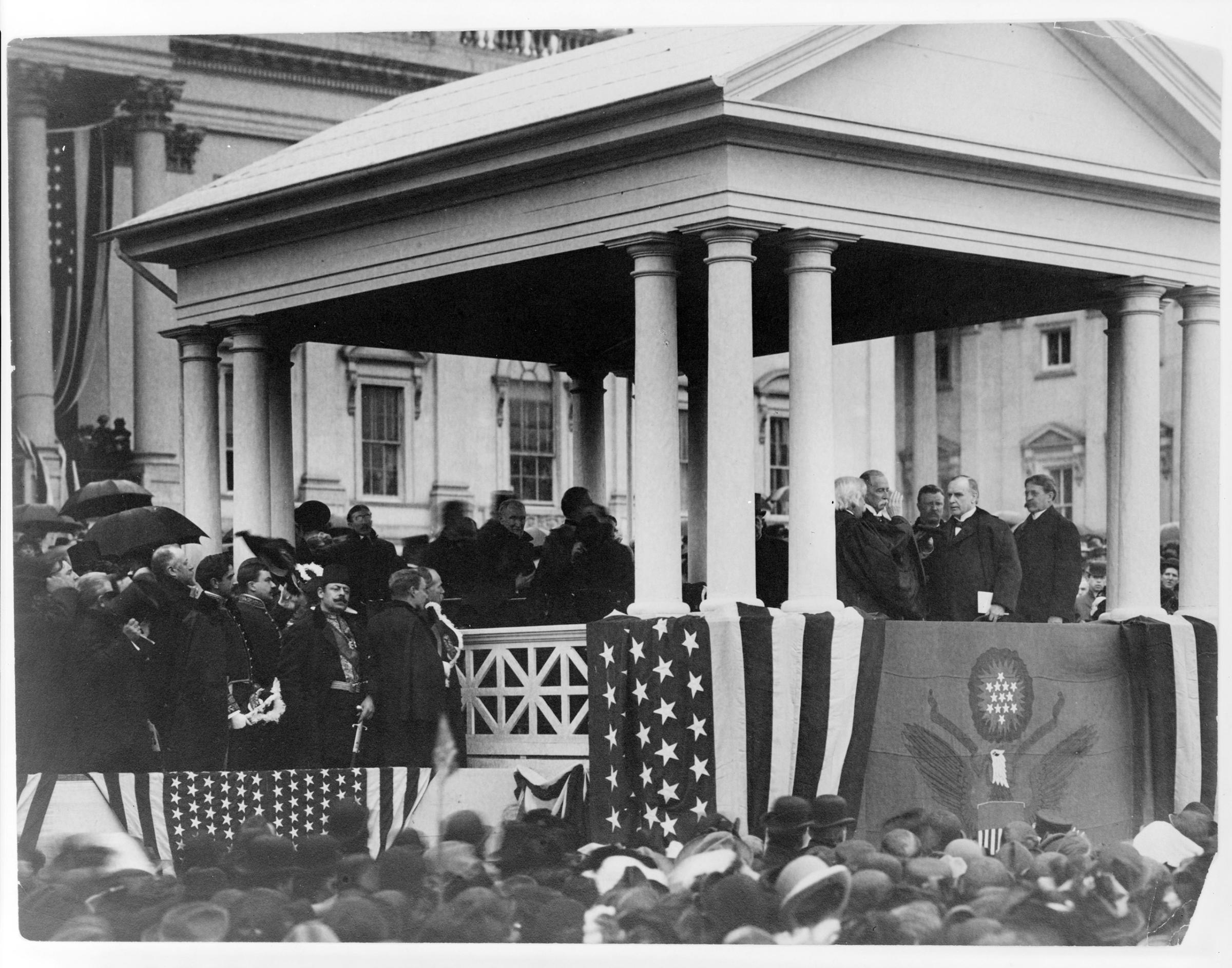 Second inauguration of President William McKinley, 1901.